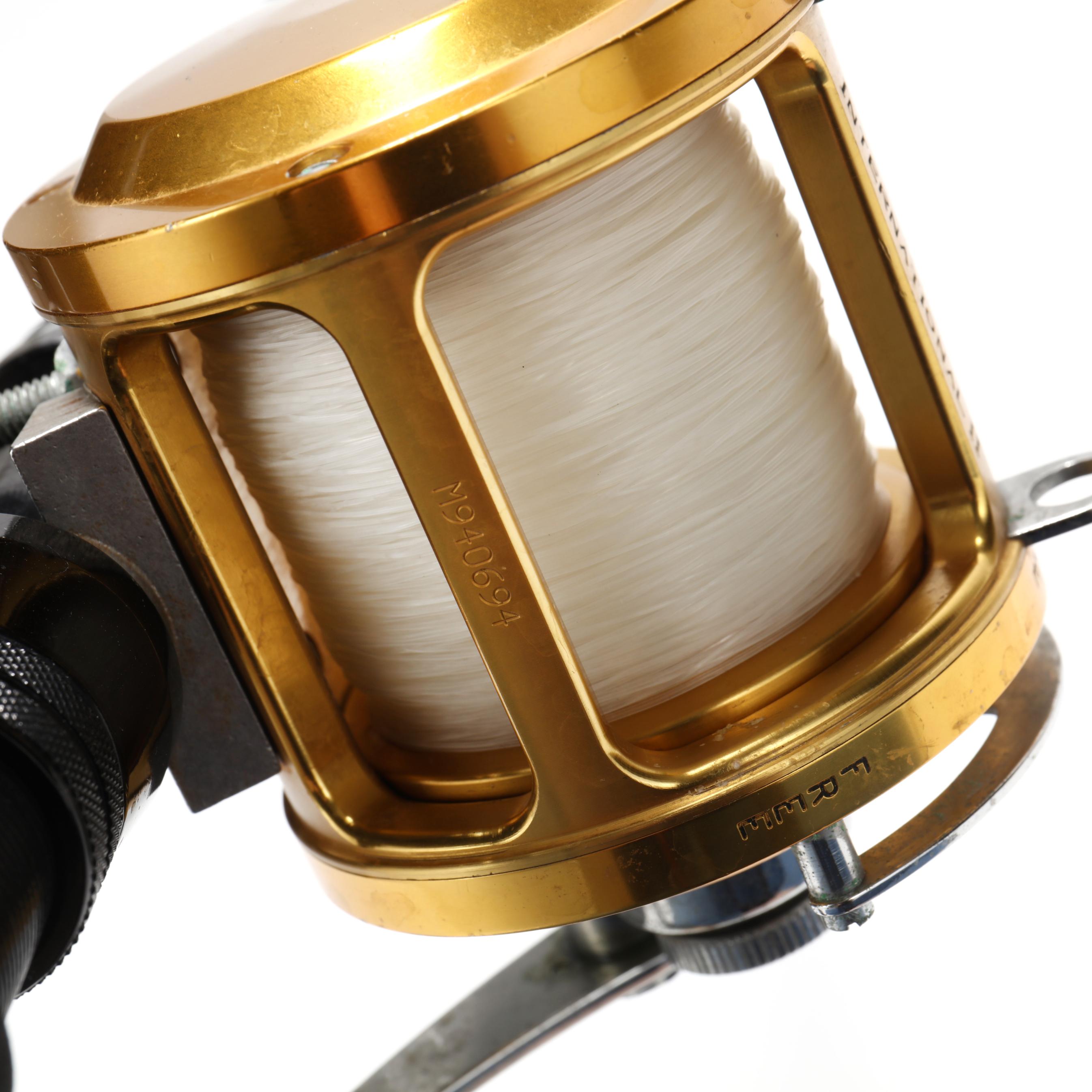 Two Penn International II 12T Reels on Shimano Triton Beast