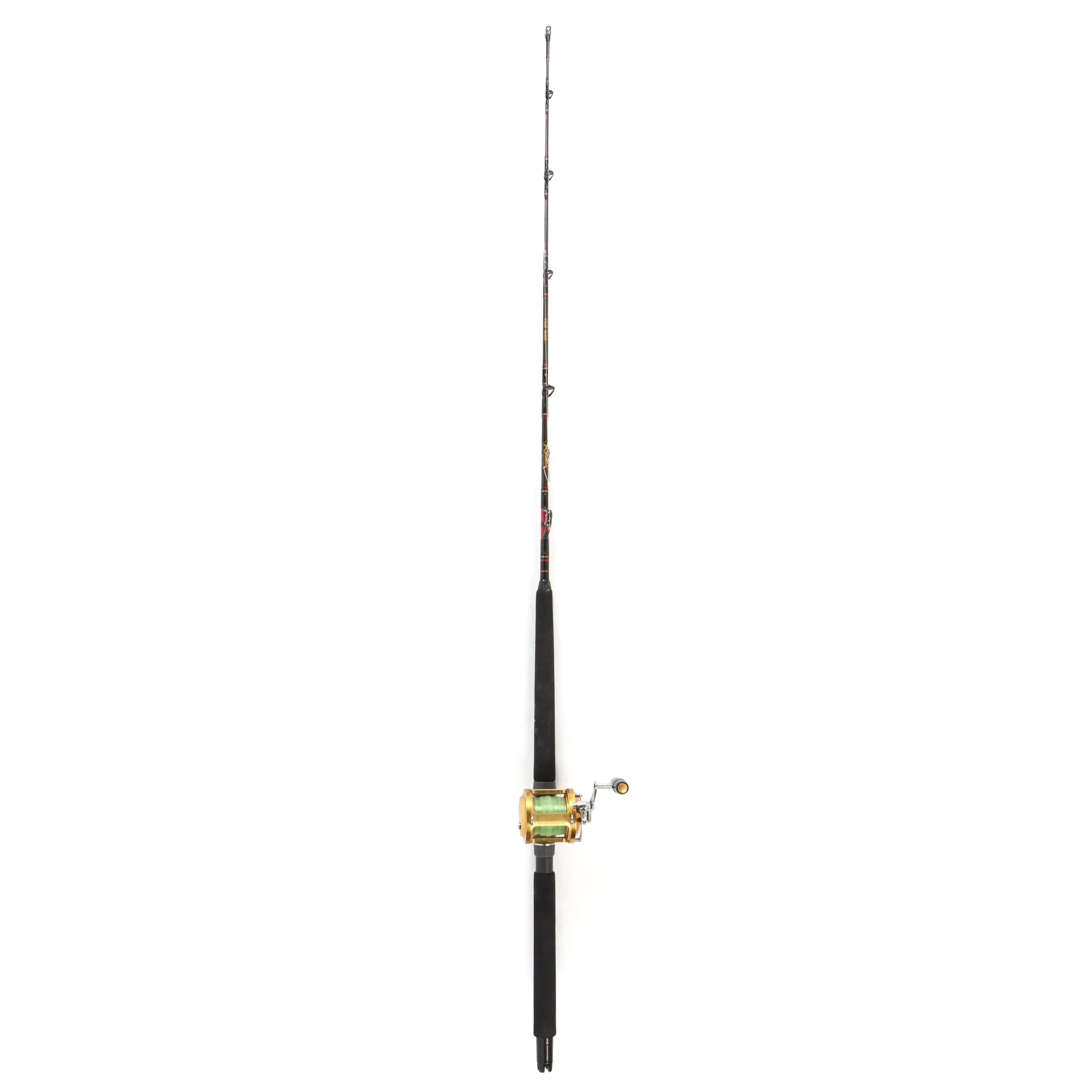 Penn International II 12T Reel on Kunnan Hot Rail Big Game Rod