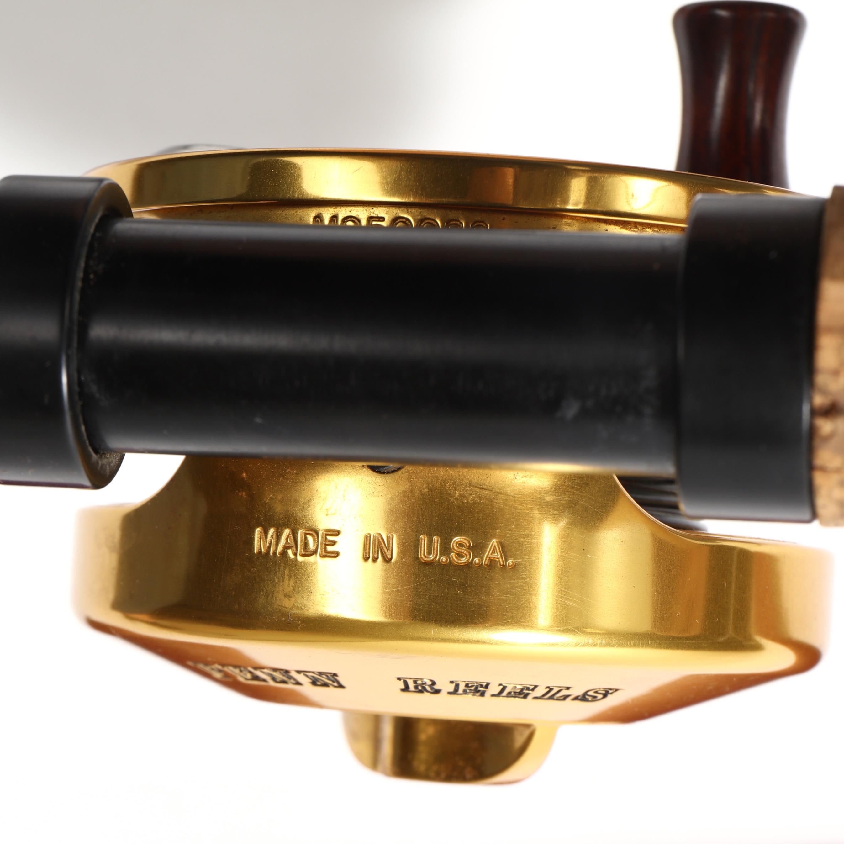 Penn International 1.5 Fly Reel with Penn International Gold Medal