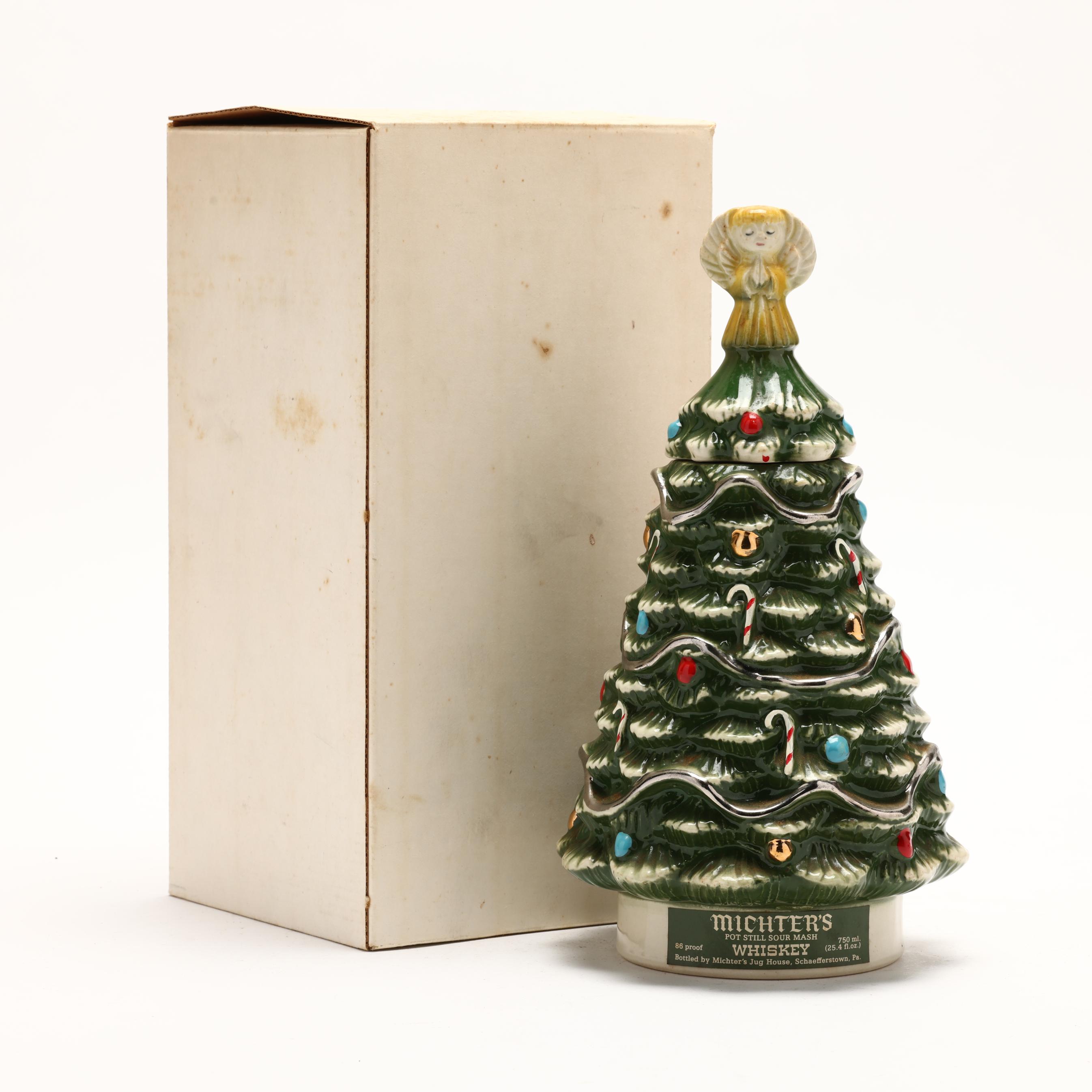 Michter's Whiskey in Christmas Tree Decanter (Lot 6366 - Rare