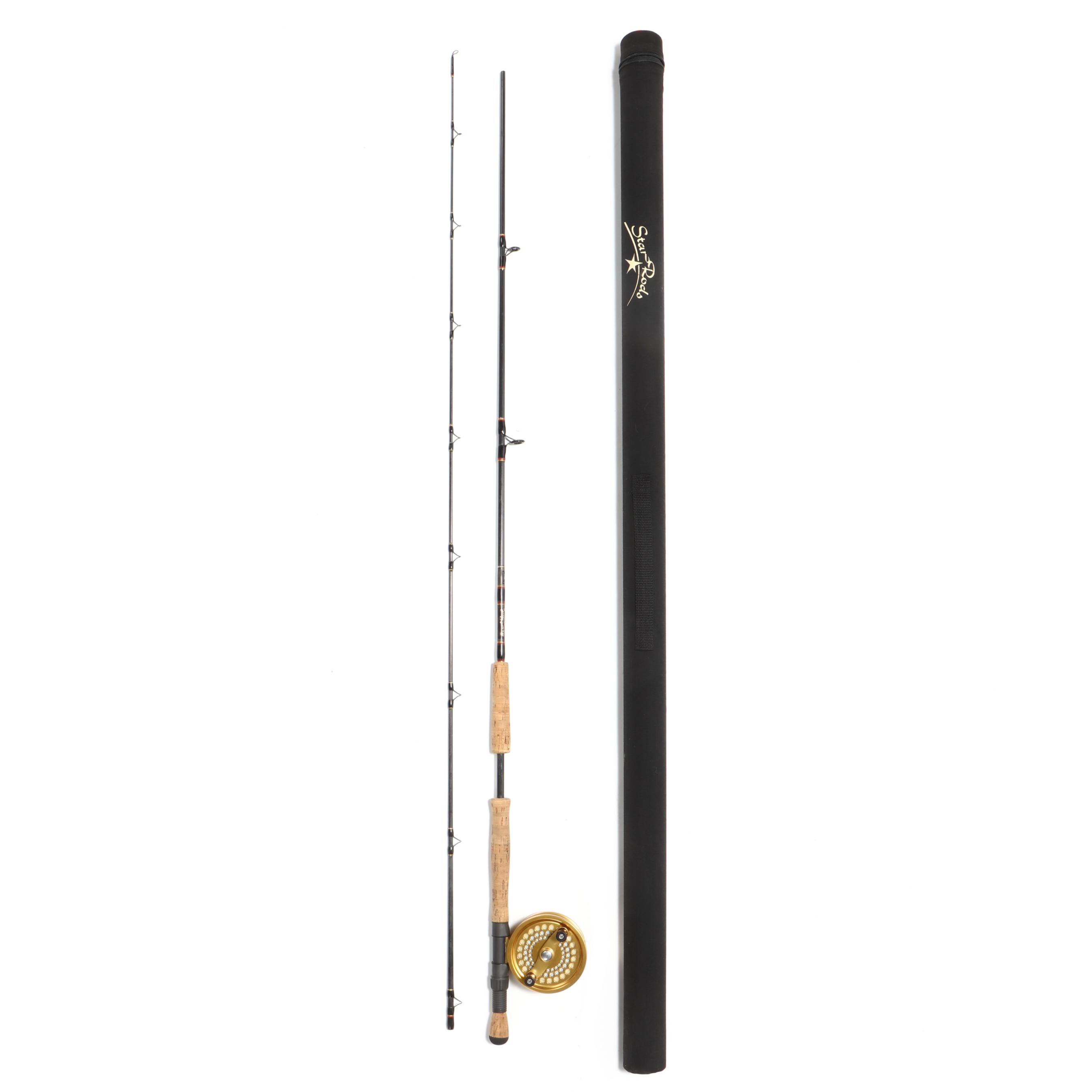 Penn International 4AR Fly Reel on Custom Star Fly Rod (Lot 1228