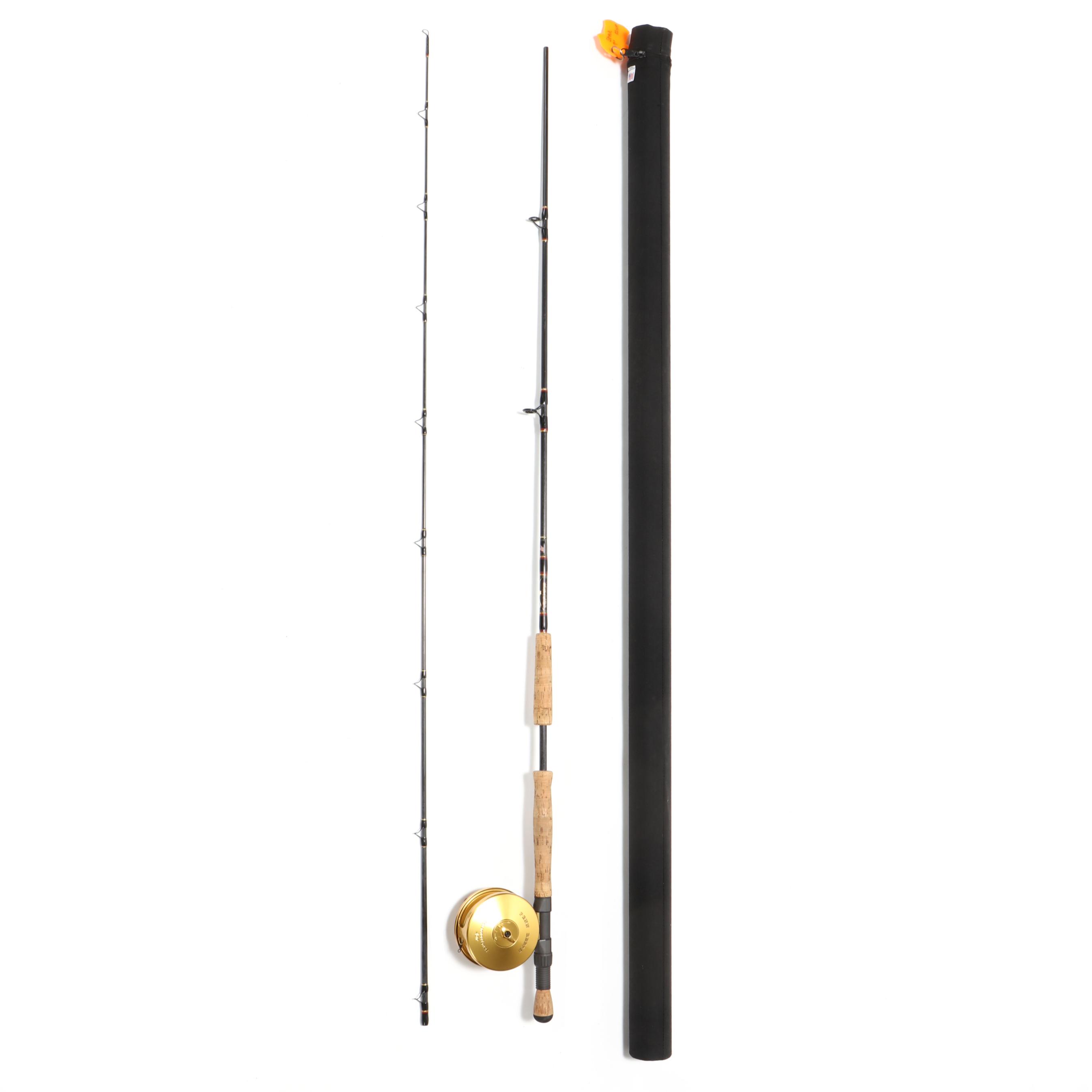 Penn International 4AR Fly Reel on Custom Star Fly Rod (Lot 1228