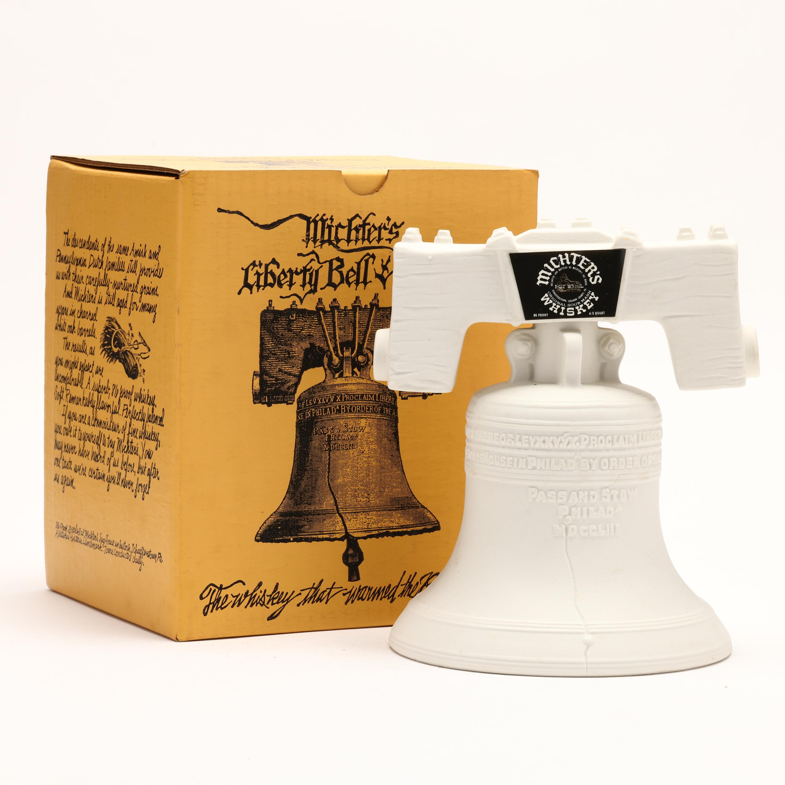 ミクターズ Michter's リバティ・ベル 自由の鐘 ※空瓶 Michter's Whiskey in Commemorative Liberty Bell Decanter (Lot 6339