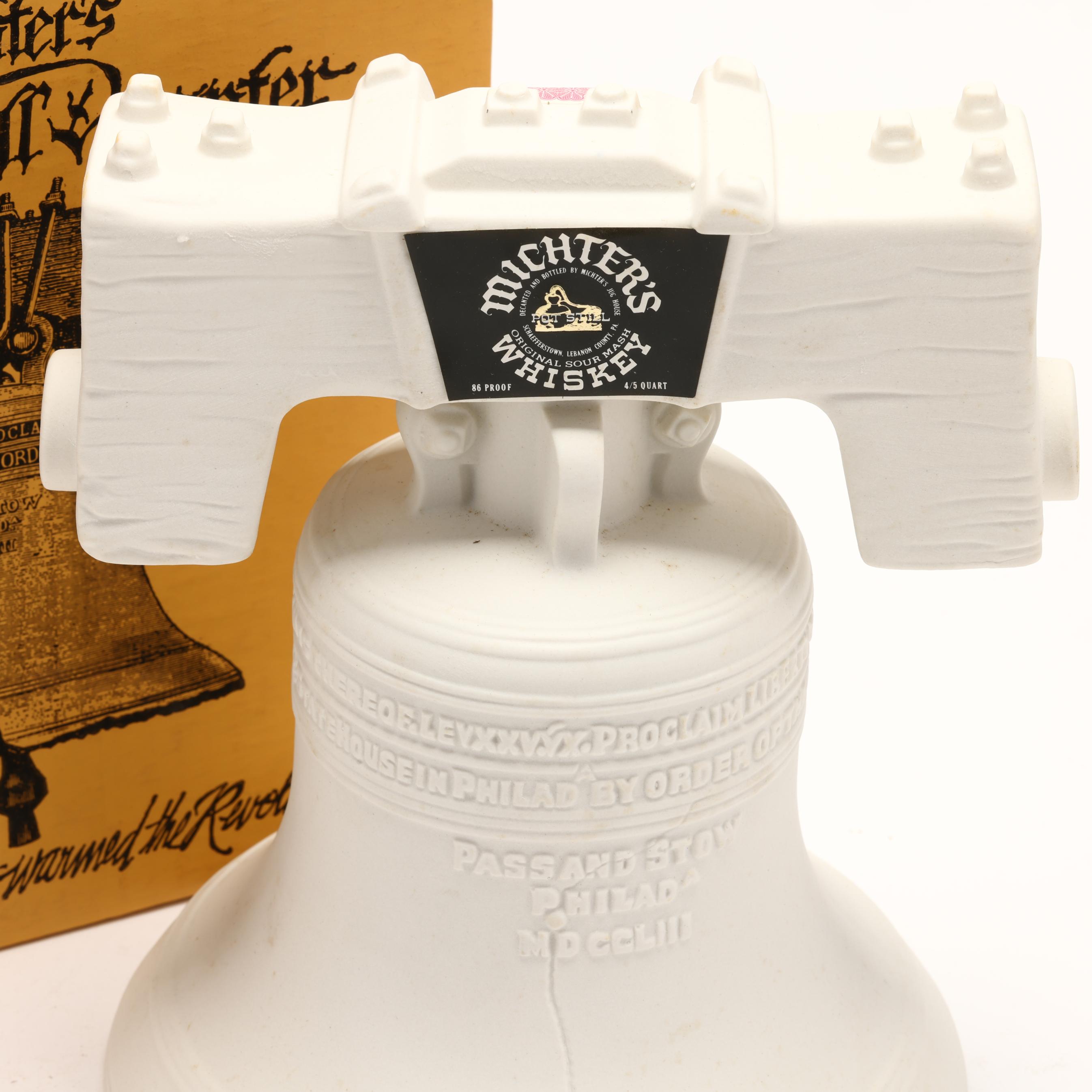 Michter's Whiskey in Commemorative Liberty Bell Decanter (Lot 6339