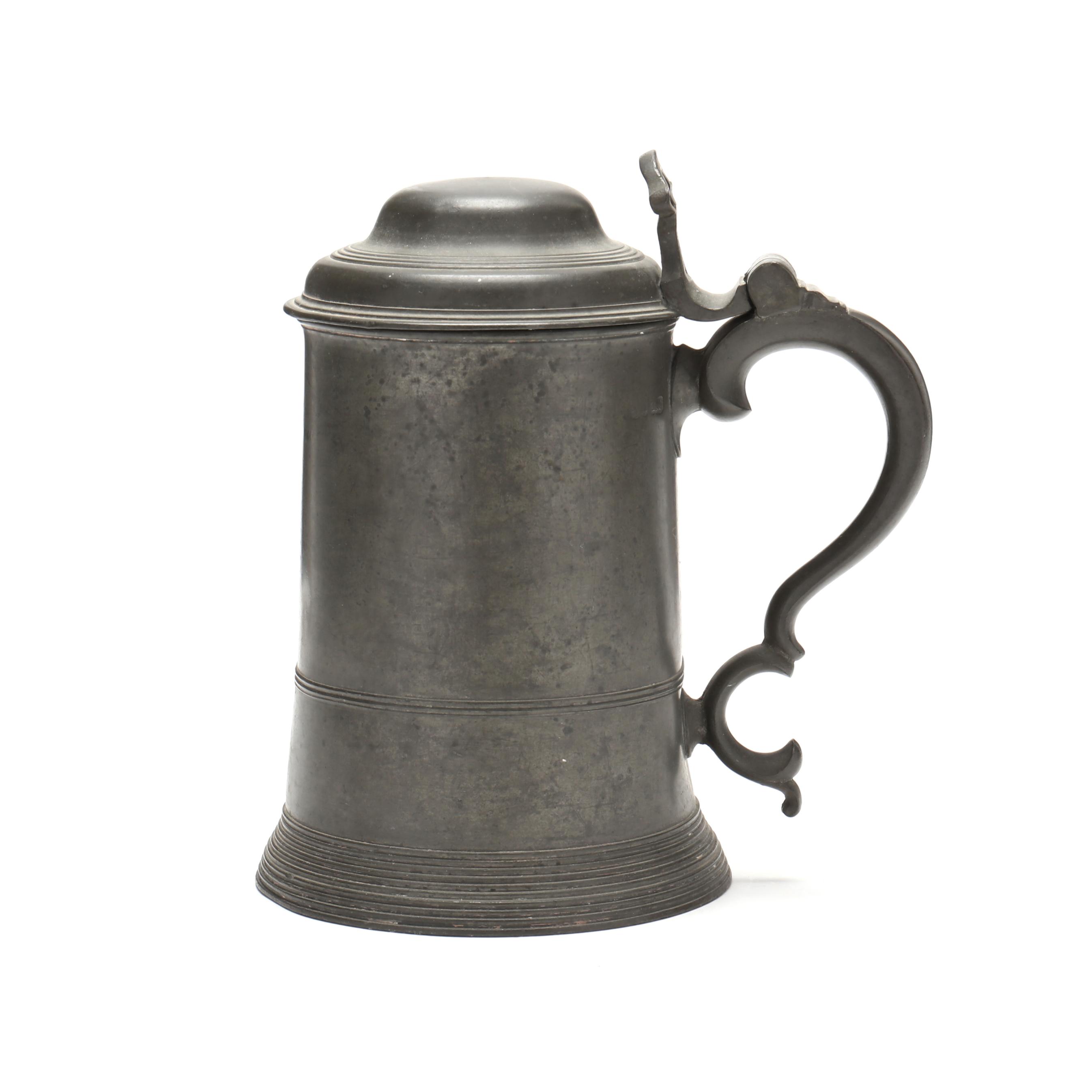 WRIGHTS（Made in England）ビンテージサドル 第二次大戦前 A George III Pewter Tankard by Townsend & Compton (Lot 2097
