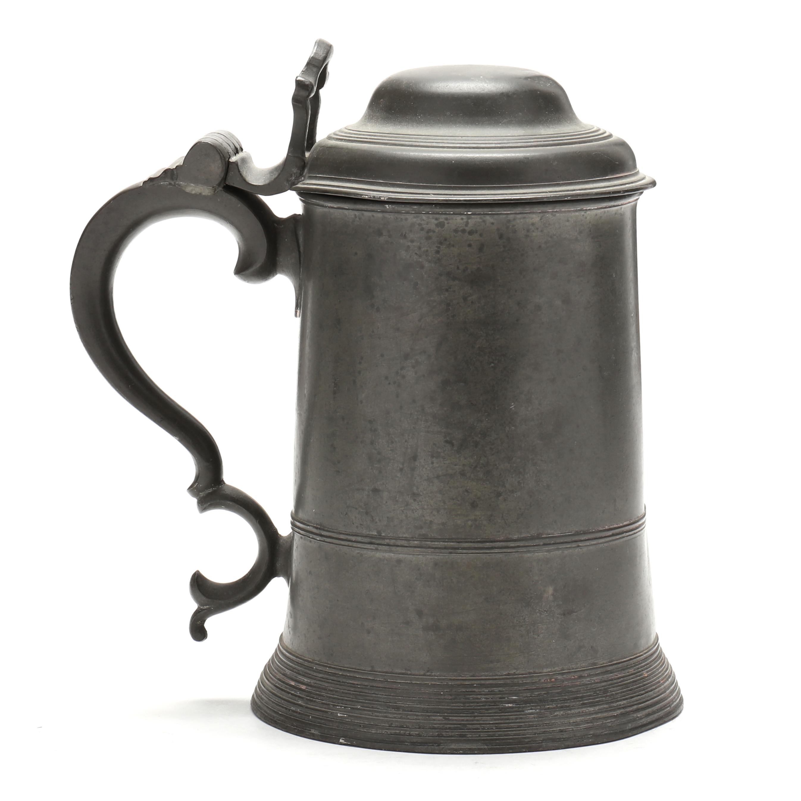 A George III Pewter Tankard by Townsend & Compton (Lot 2097