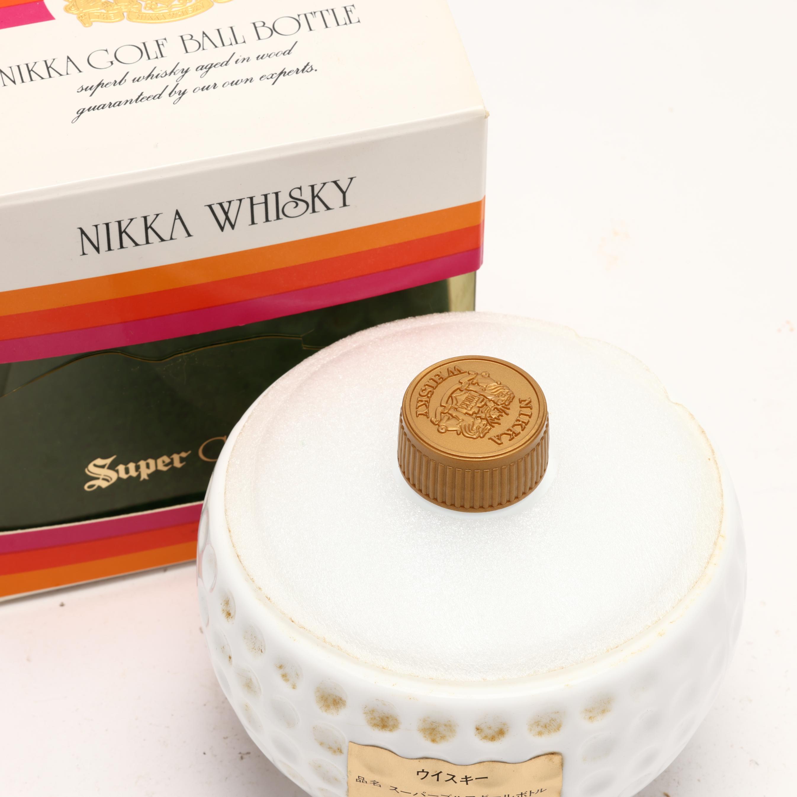 Nikka Whisky in Super Golf Ball Decanter (Lot 6283 - Rare Spirits