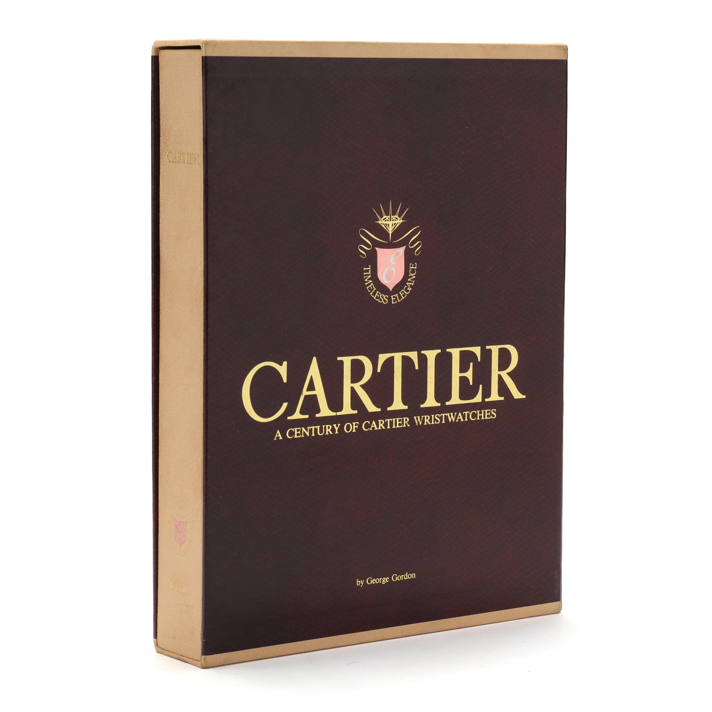 カルティエ ブック First Edition Cartier Wristwatches Book, With Certificate of