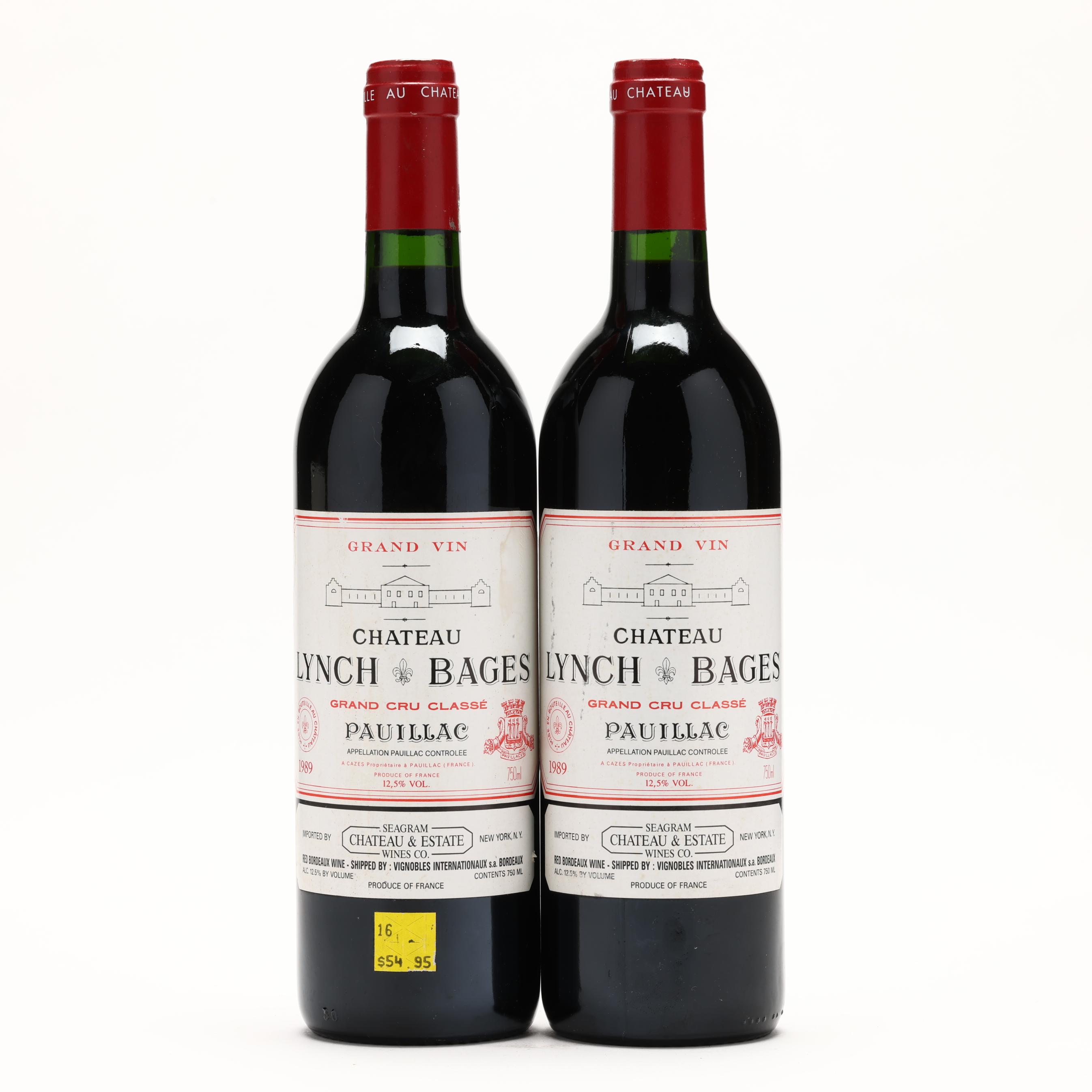 Chateau Lynch Bages - Vintage 1989 (Lot 7024 - Fine Wine Auction