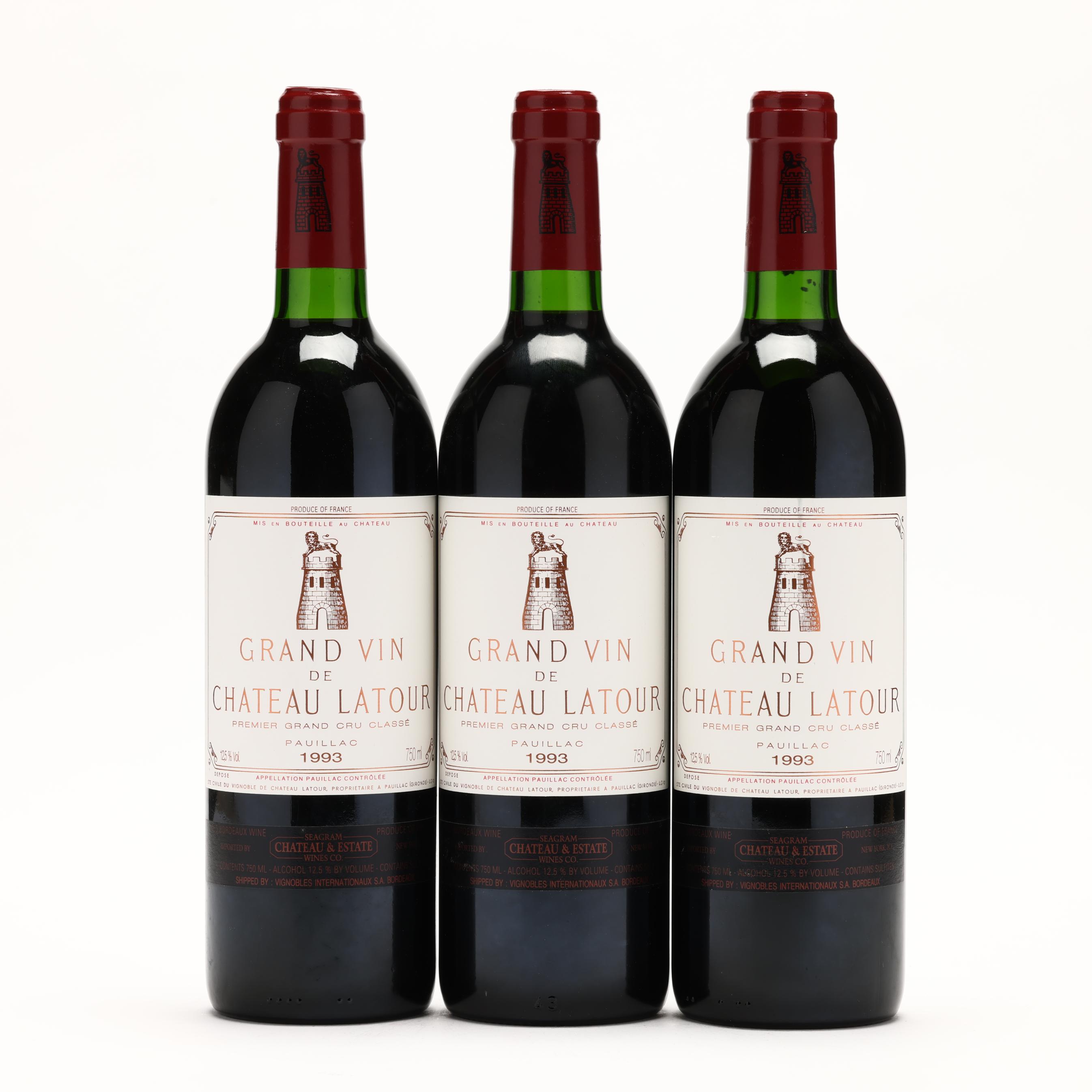 【空き瓶】Chateau Latour 1993 1993 Château Latour, Pauillac – Wine Consigners Inc.