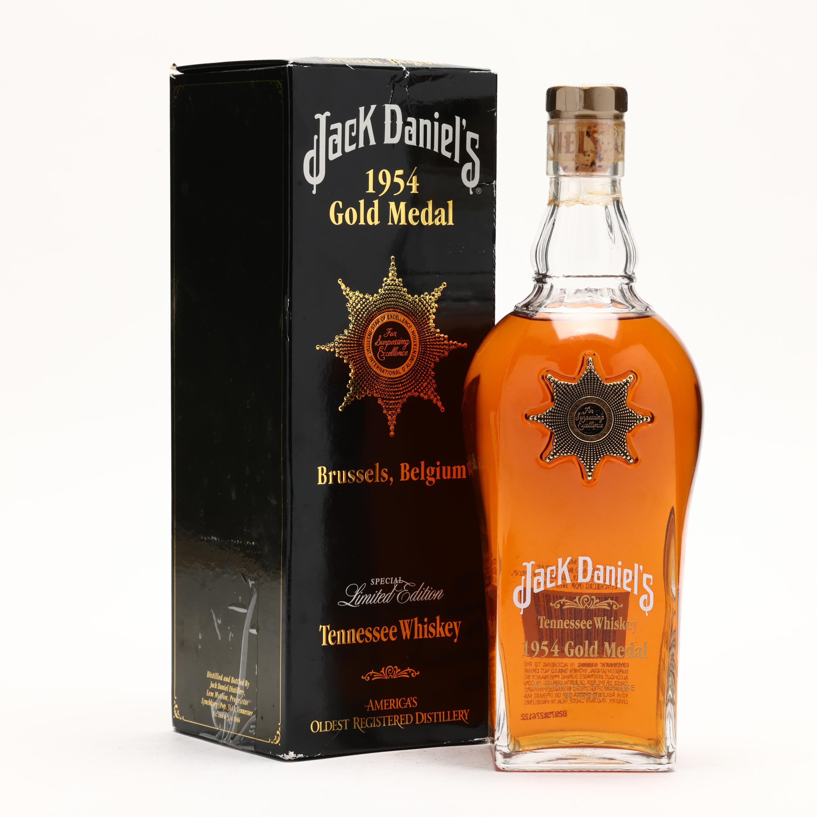 Jack Daniels 1954 Gold Medal Tennessee Whiskey (Lot 6129 - Rare