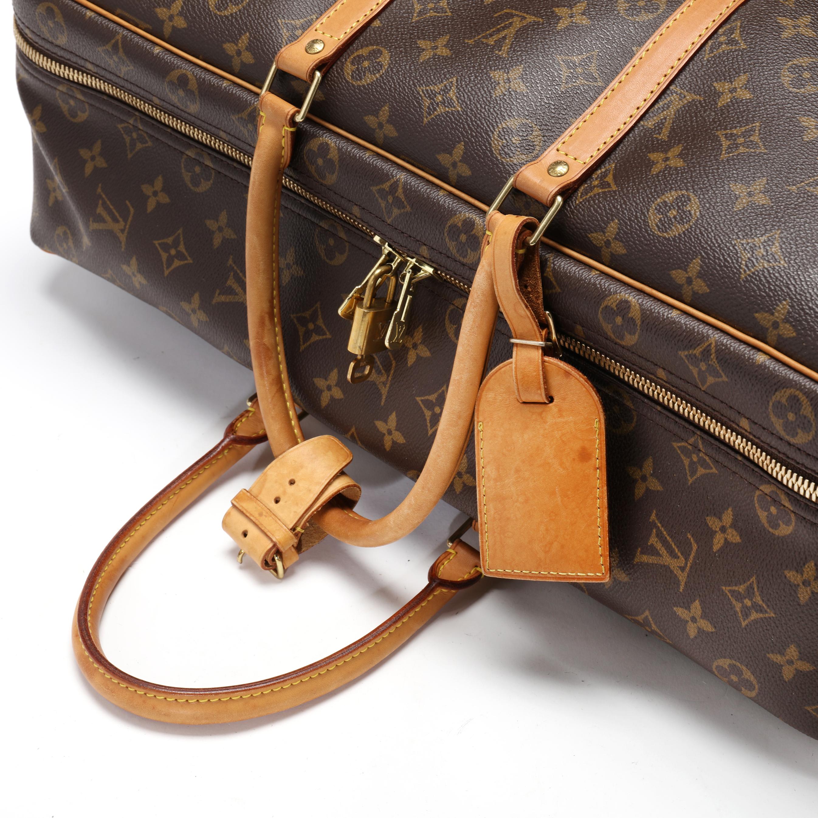 Louis Vuitton Monogram Canvas Soft-Sided Sirius 50 Suitcase (Lot