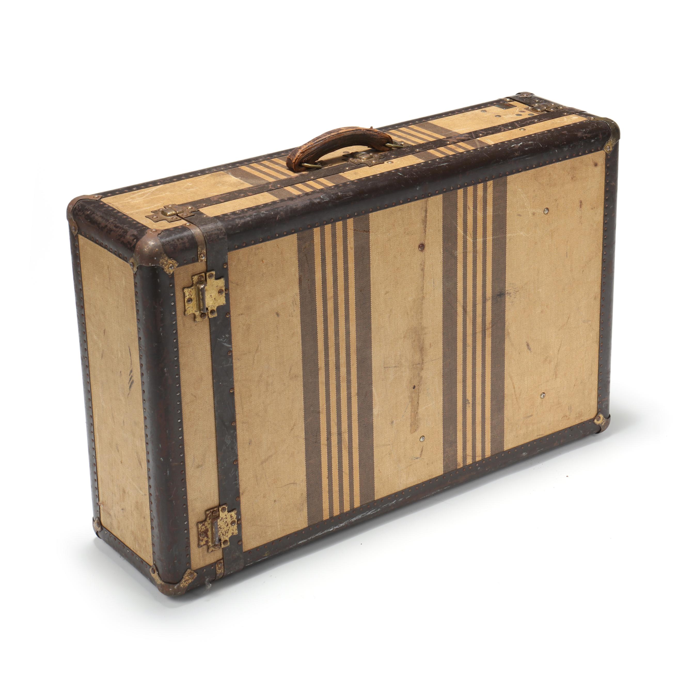 Hartmann luggage vintage suitcase トランク Vintage Hartmann Luggage ~ 21” Carry On Suitcase ~ Tweed