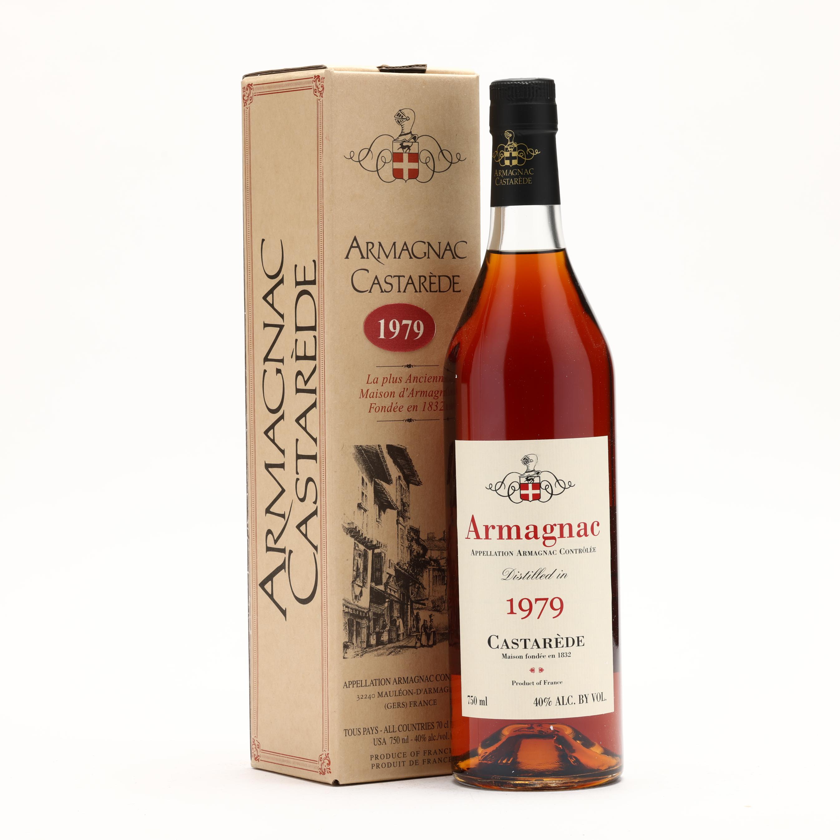 Castarede Armagnac - Vintage 1979 (Lot 6096 - Rare Spirits Castarede Armagnac - Vintage 1979 (Lot 6096 - Rare Spirits