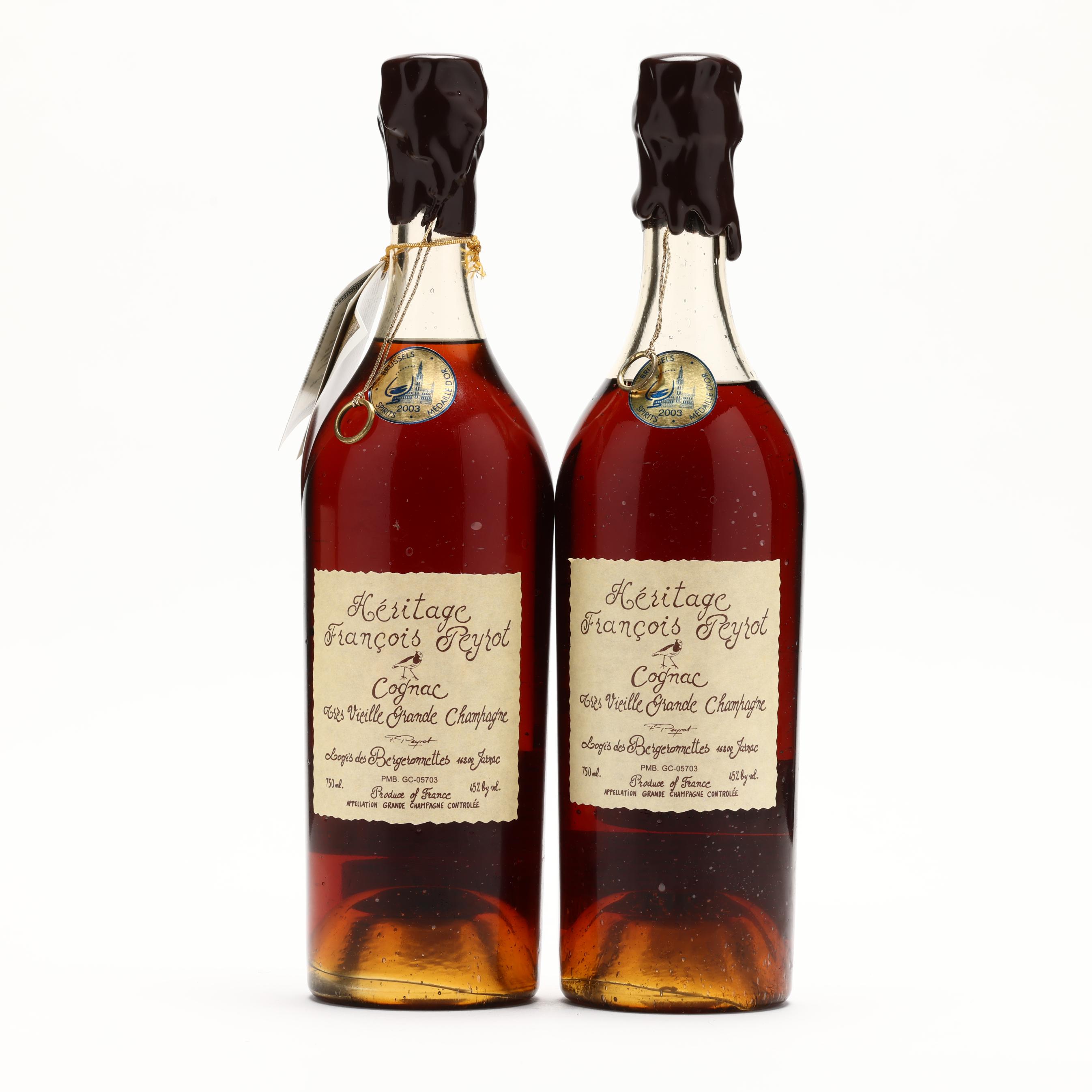 Francois Peyrot Heritage Cognac (Lot 6052 - Rare Spirits