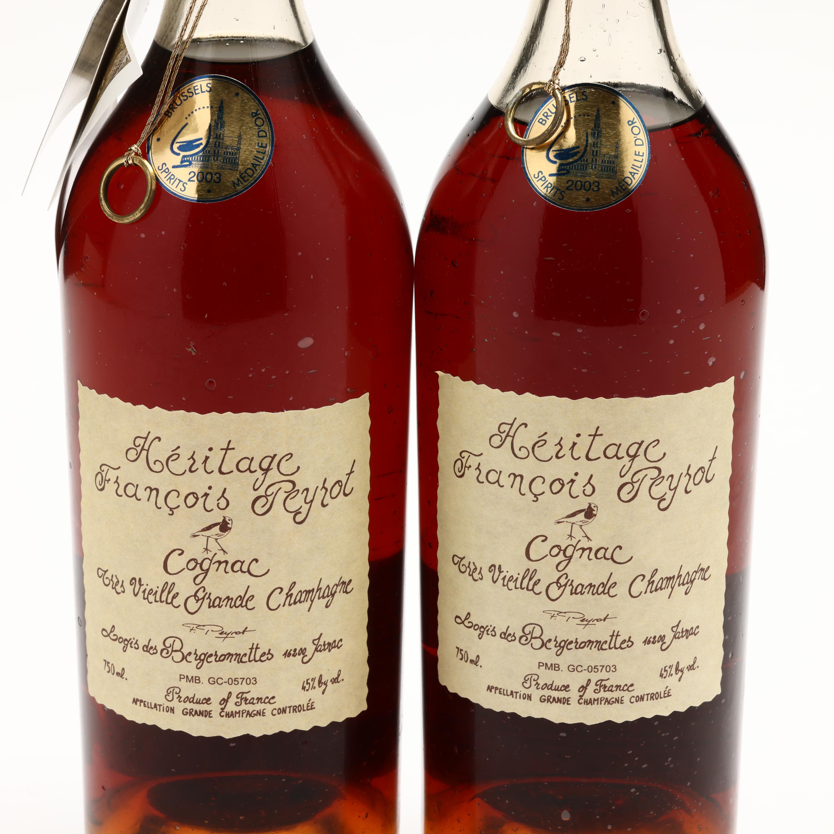 Francois Peyrot Heritage Cognac (Lot 6052 - Rare Spirits