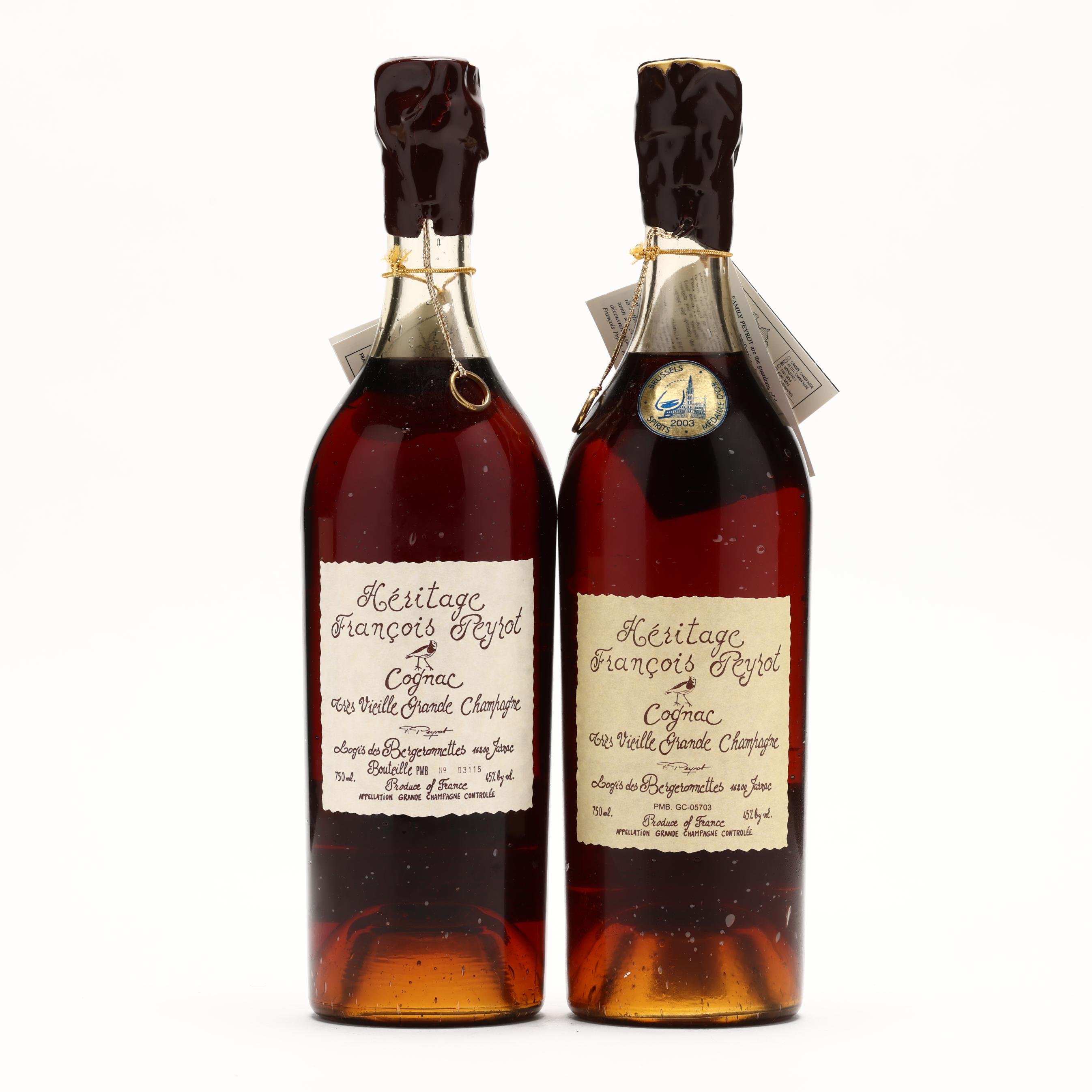 Francois Peyrot Heritage Cognac (Lot 6054 - Rare Spirits