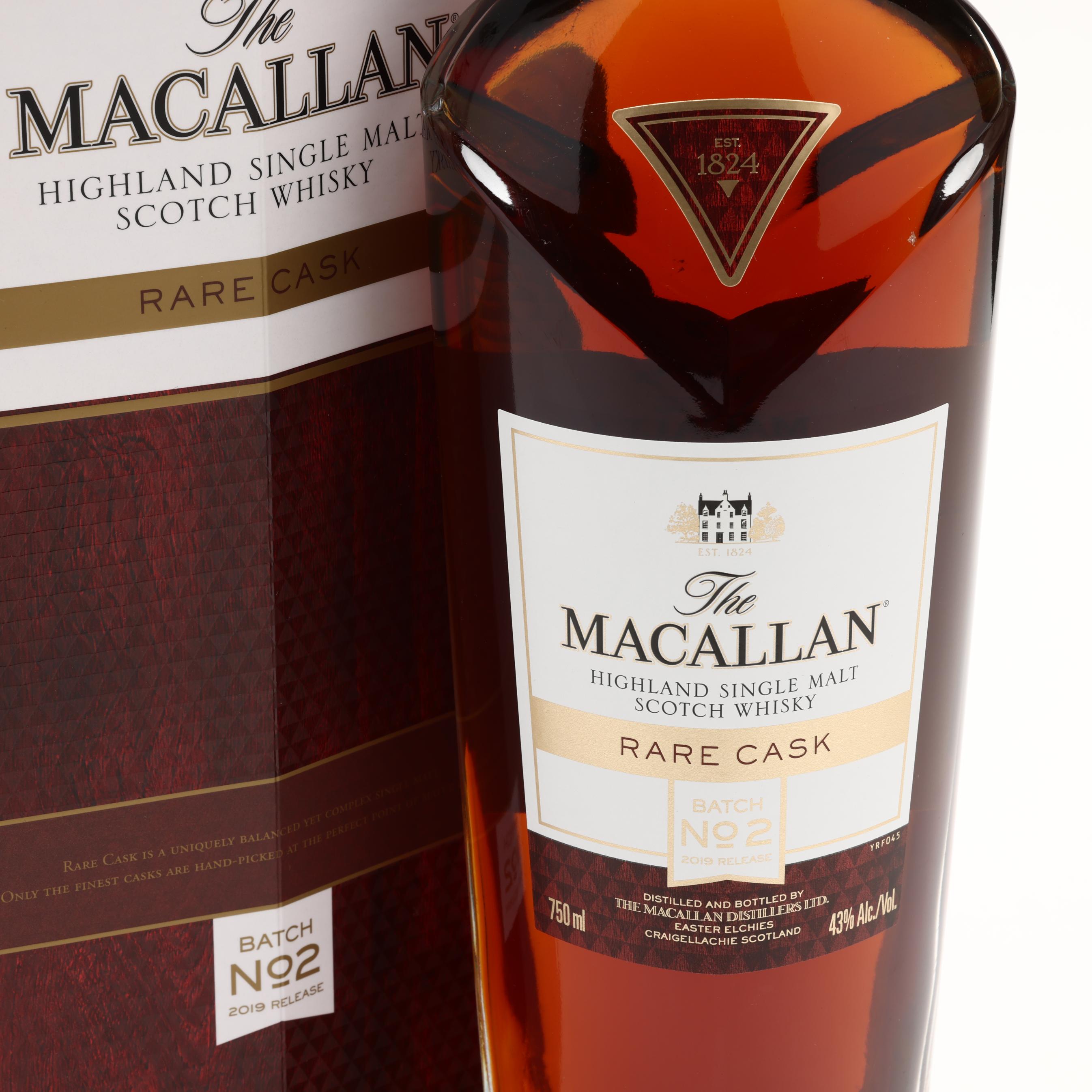 Macallan Rare Cask Batch No. 2 Scotch Whisky (Lot 6205 - Rare 