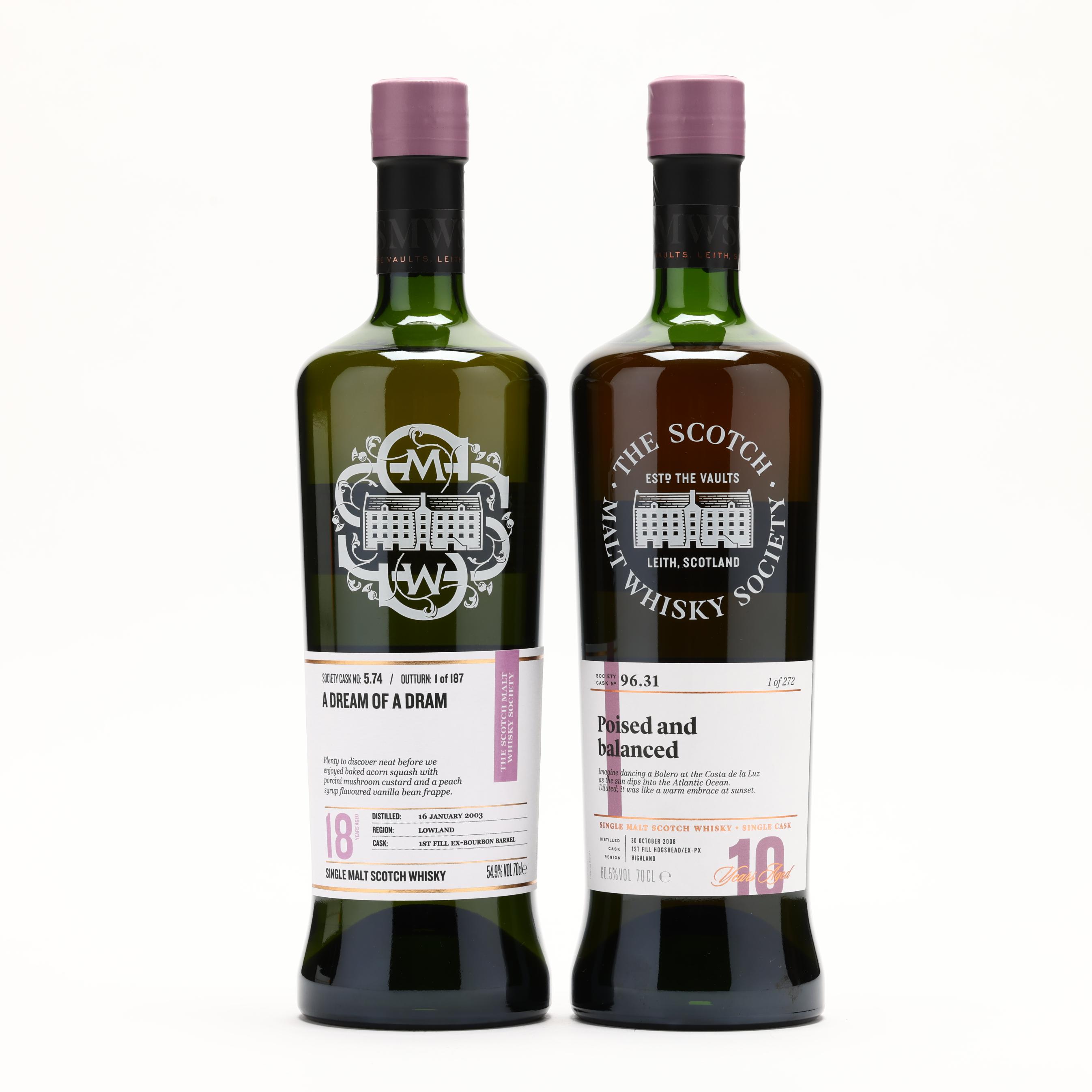The Scotch Malt Whisky Society (Lot 6269 - Rare Spirits AuctionSep