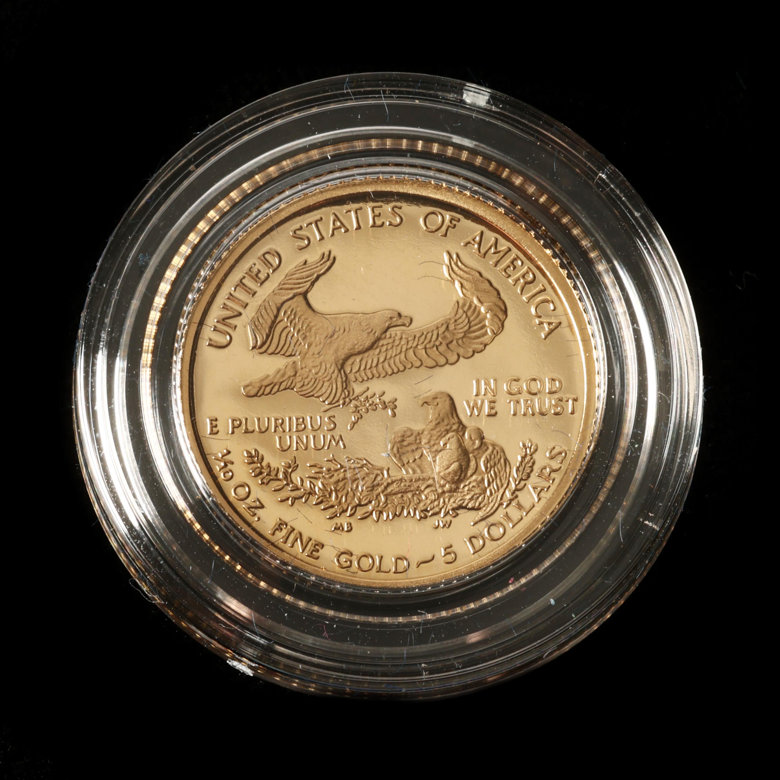 2000 One-Tenth Ounce Proof American Eagle Gold Coin (Lot 3189 - )