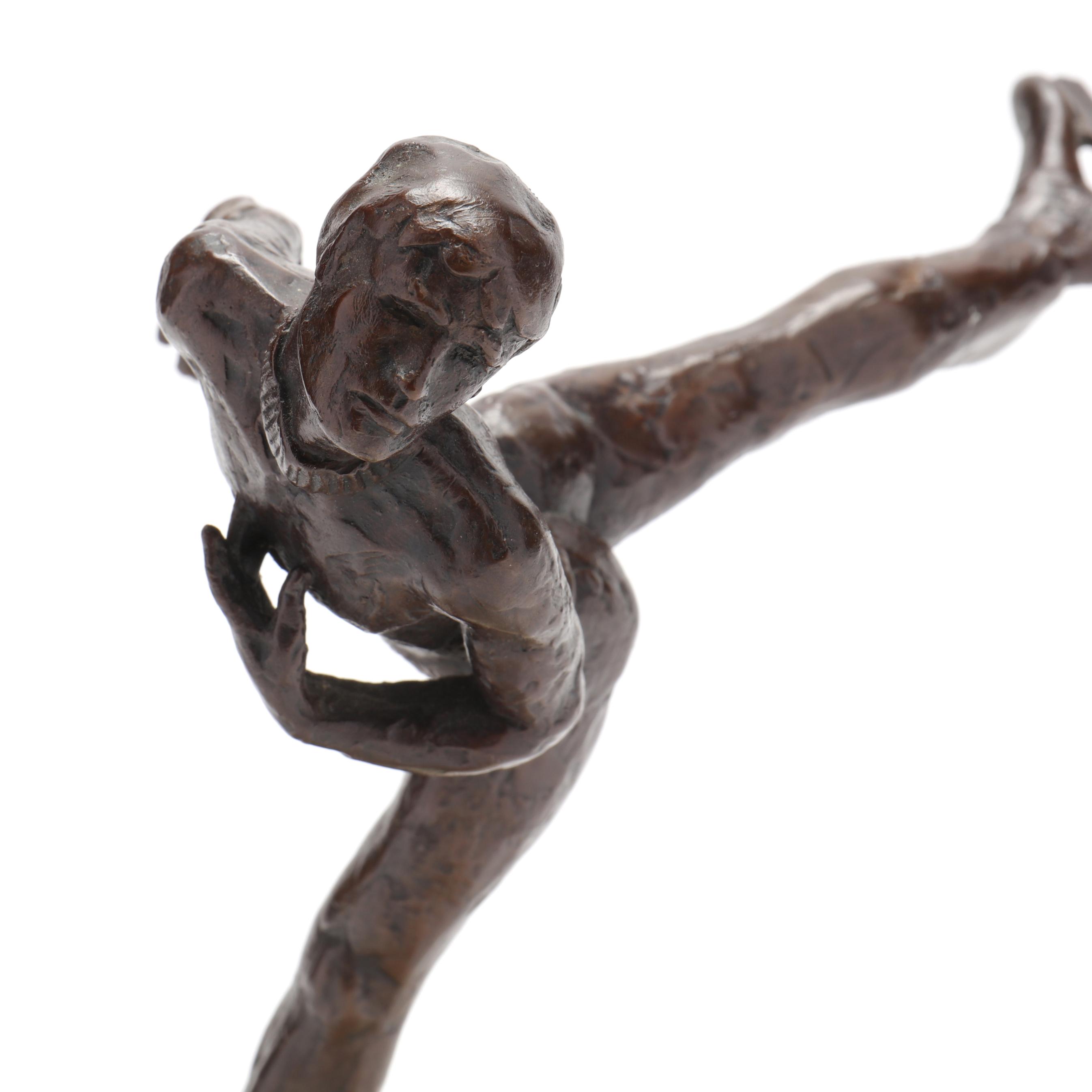 Muriel Kelsey (American, 20th century), Bronze Figure of and Ice