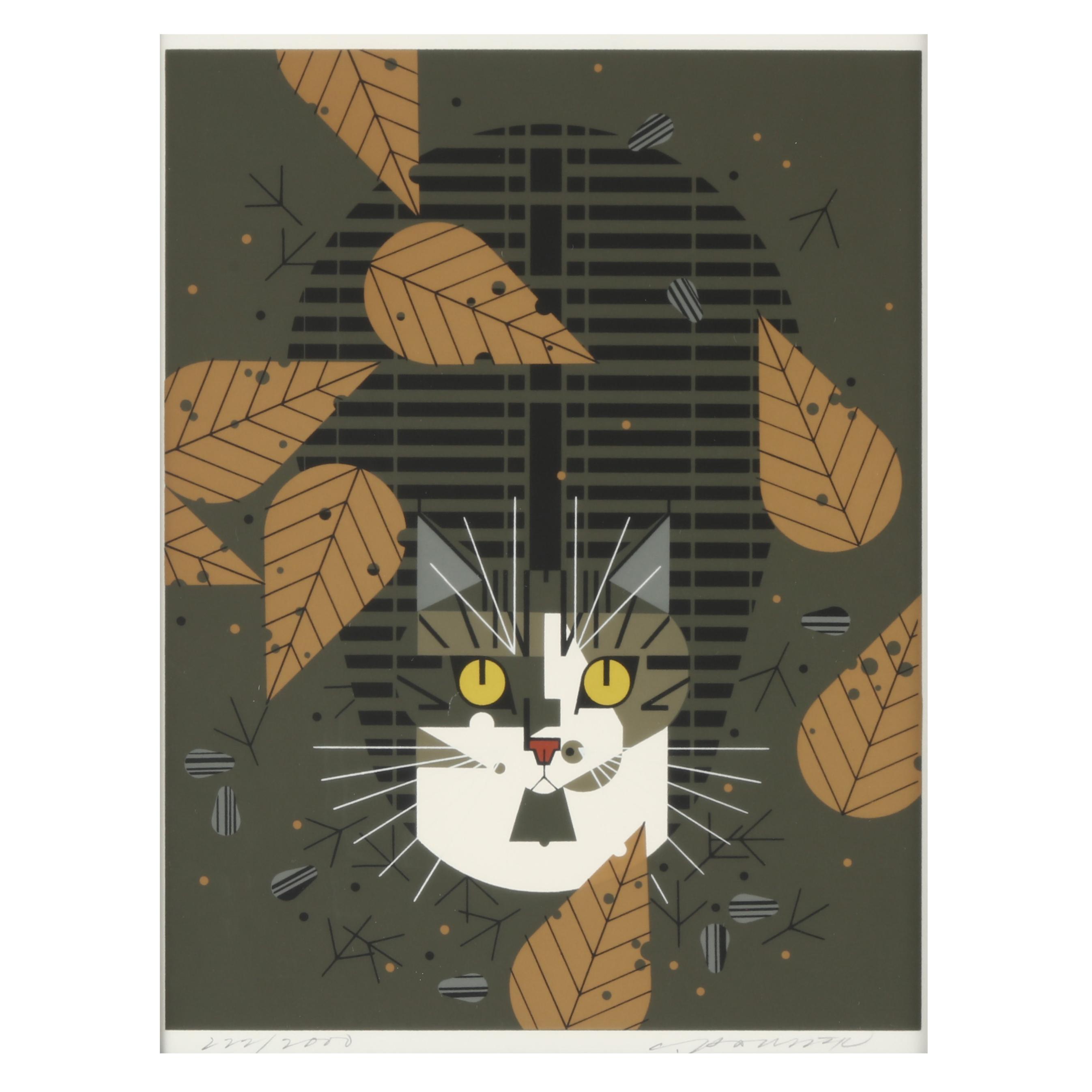 Charley Harper (American, 1922-2007), Birdwatcher (Lot 1584