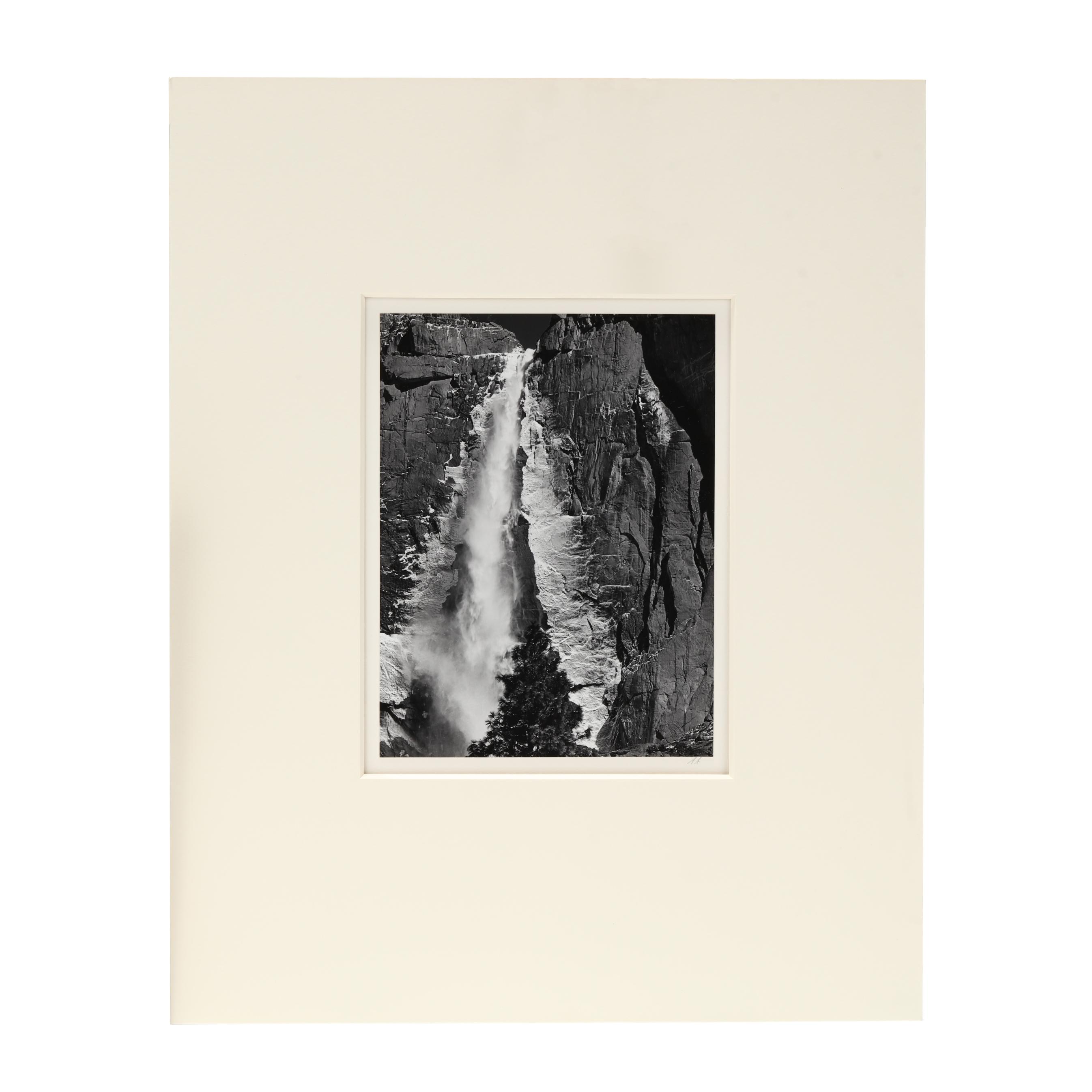 Ansel Adams (American, 1902-1984), Upper Yosemite Fall