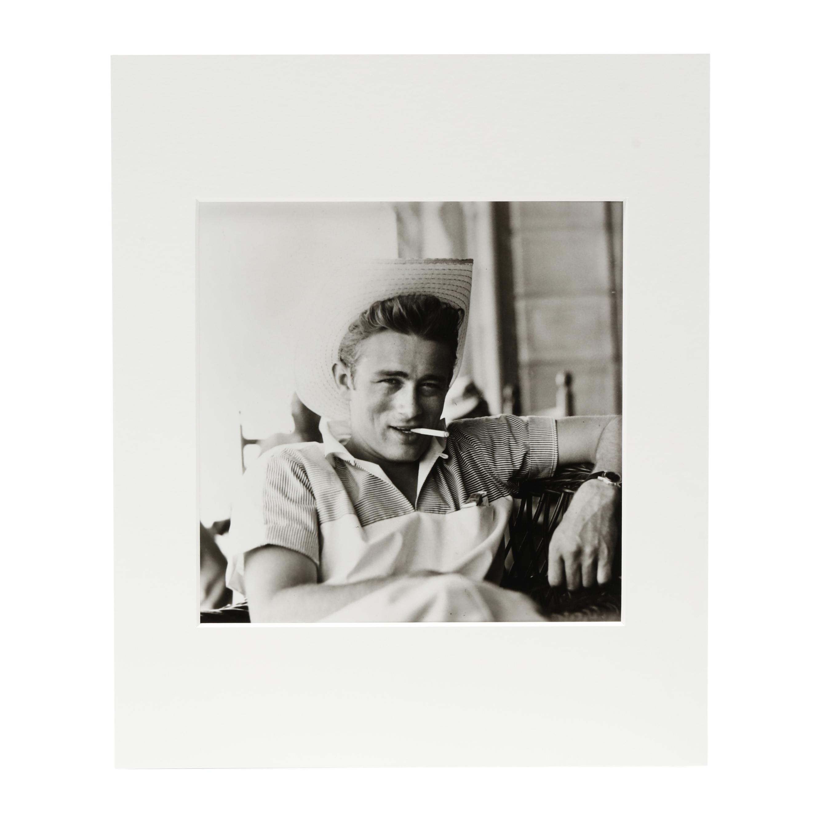 Sid Avery (American, 1918-2002), James Dean on Marfa, Texas Set of