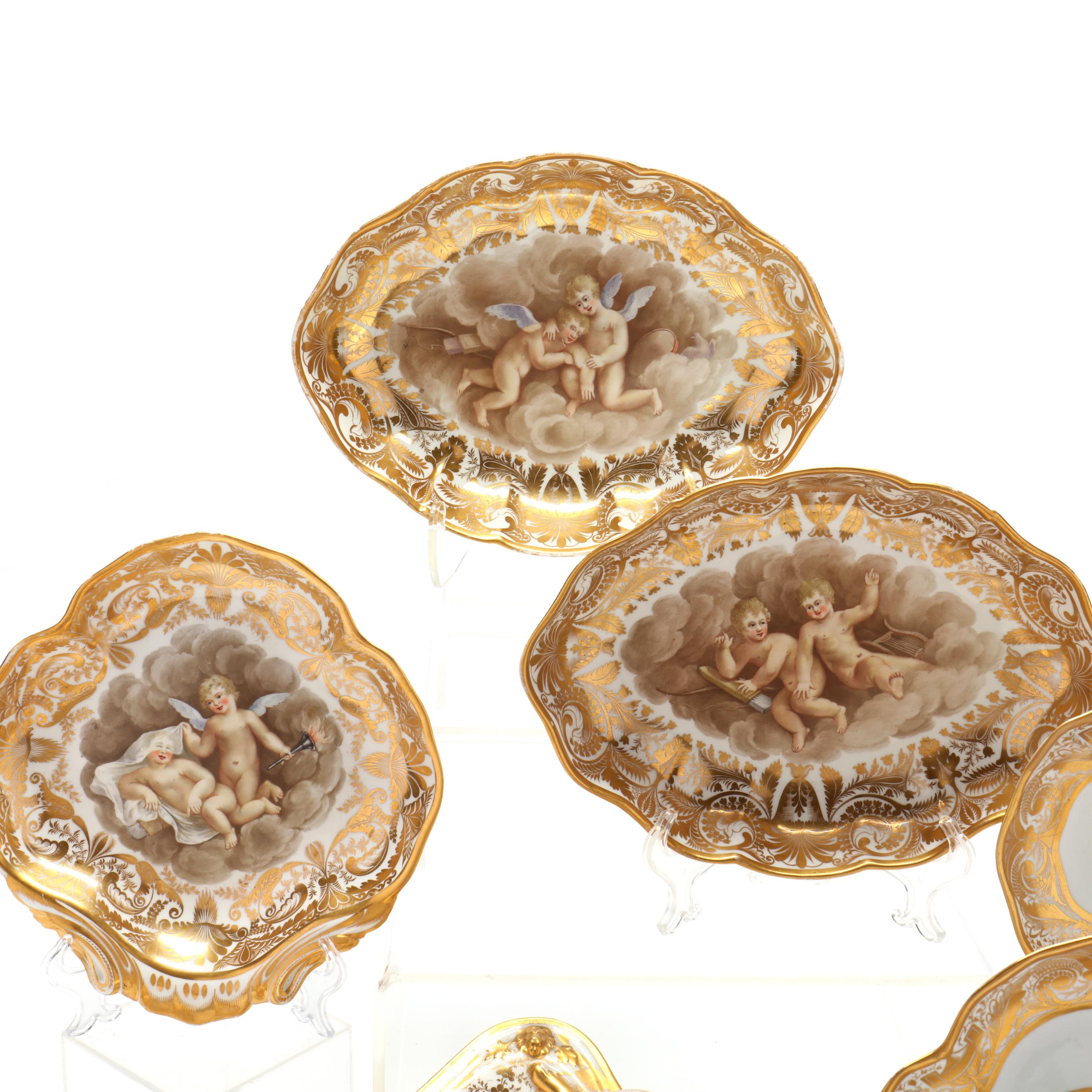 Assembled Royal Crown Derby Dessert Service (Lot 2045 - )