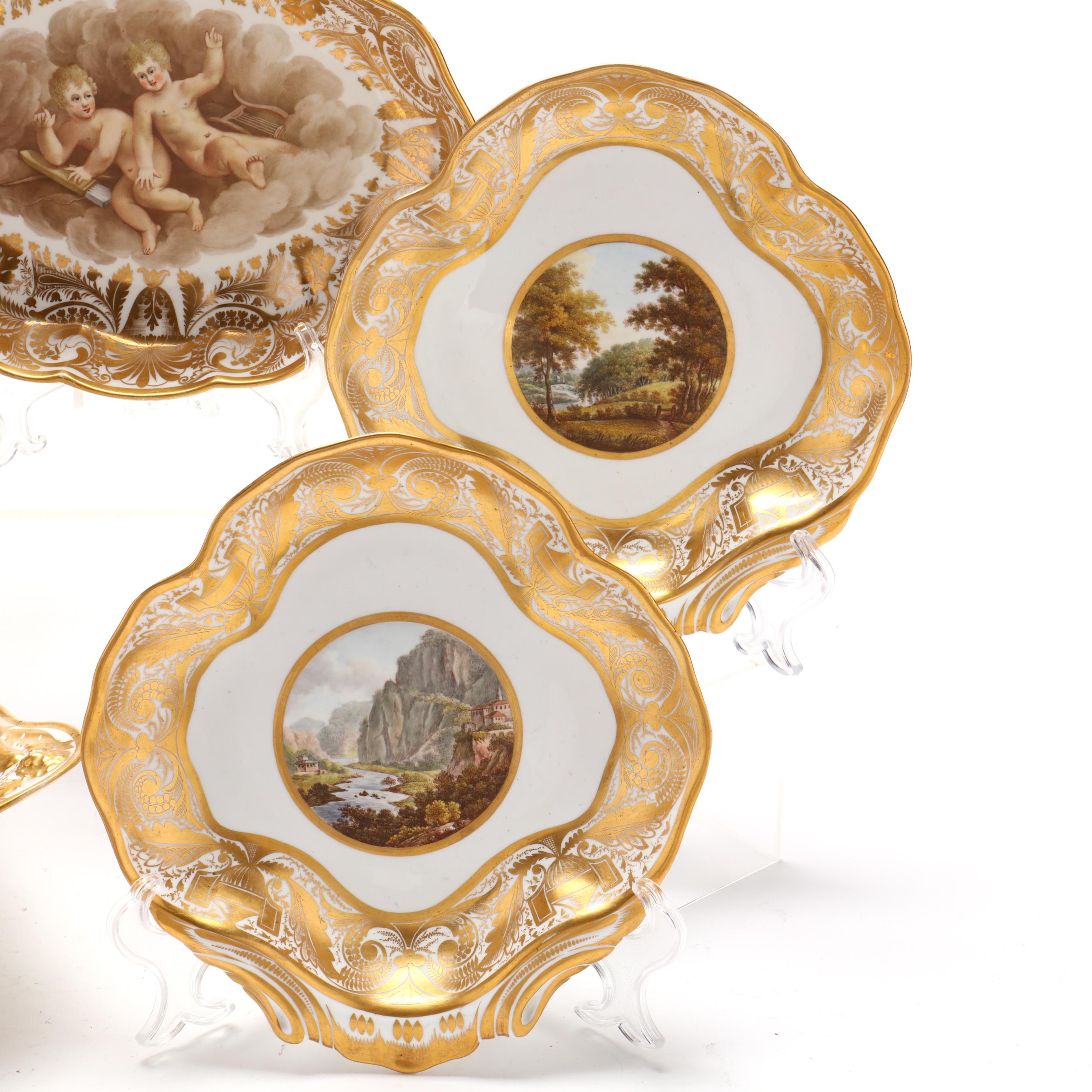 Assembled Royal Crown Derby Dessert Service (Lot 2045 - )