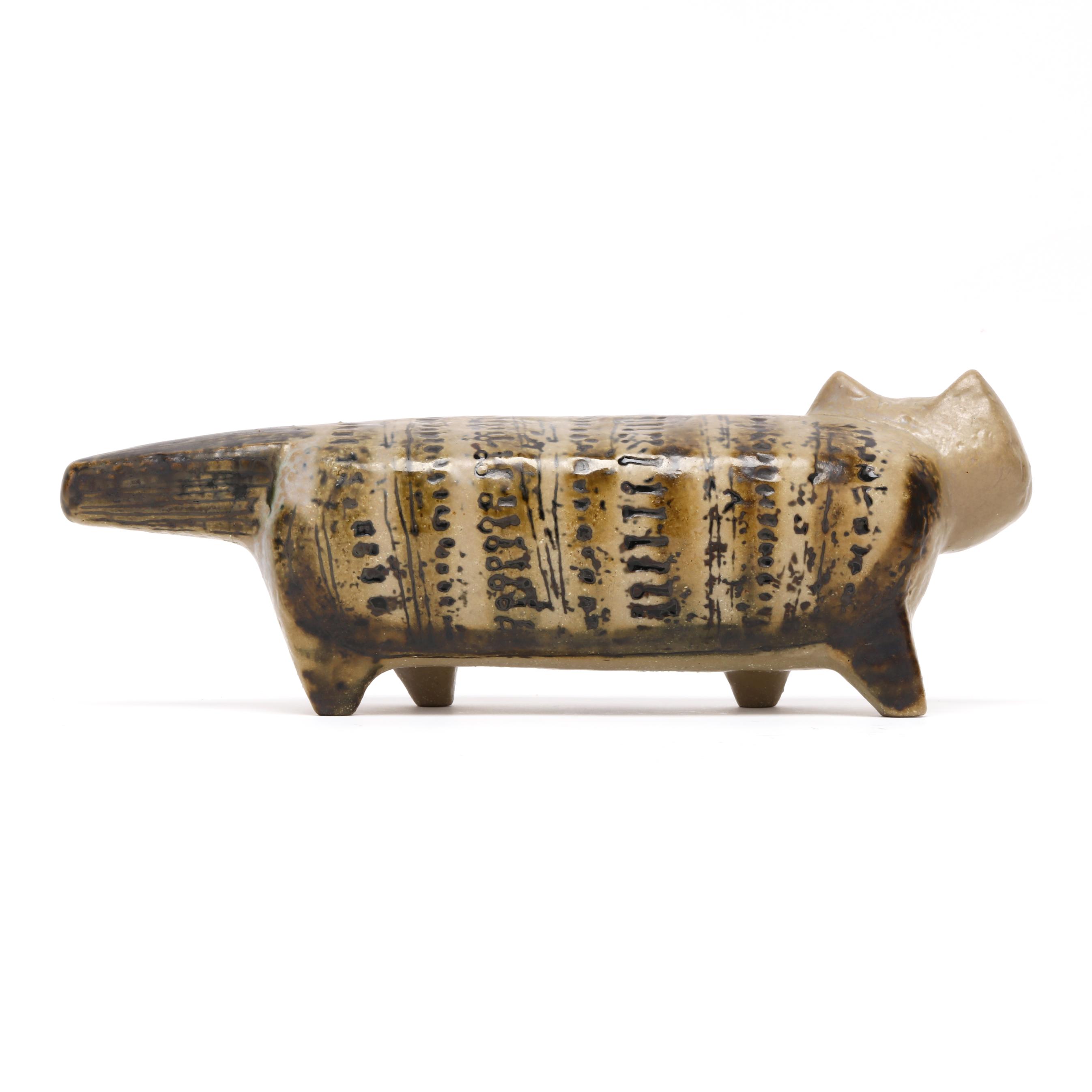 Lisa Larson (Swedish, 1931-2024) for Gustavsberg, Cat and Bulldog