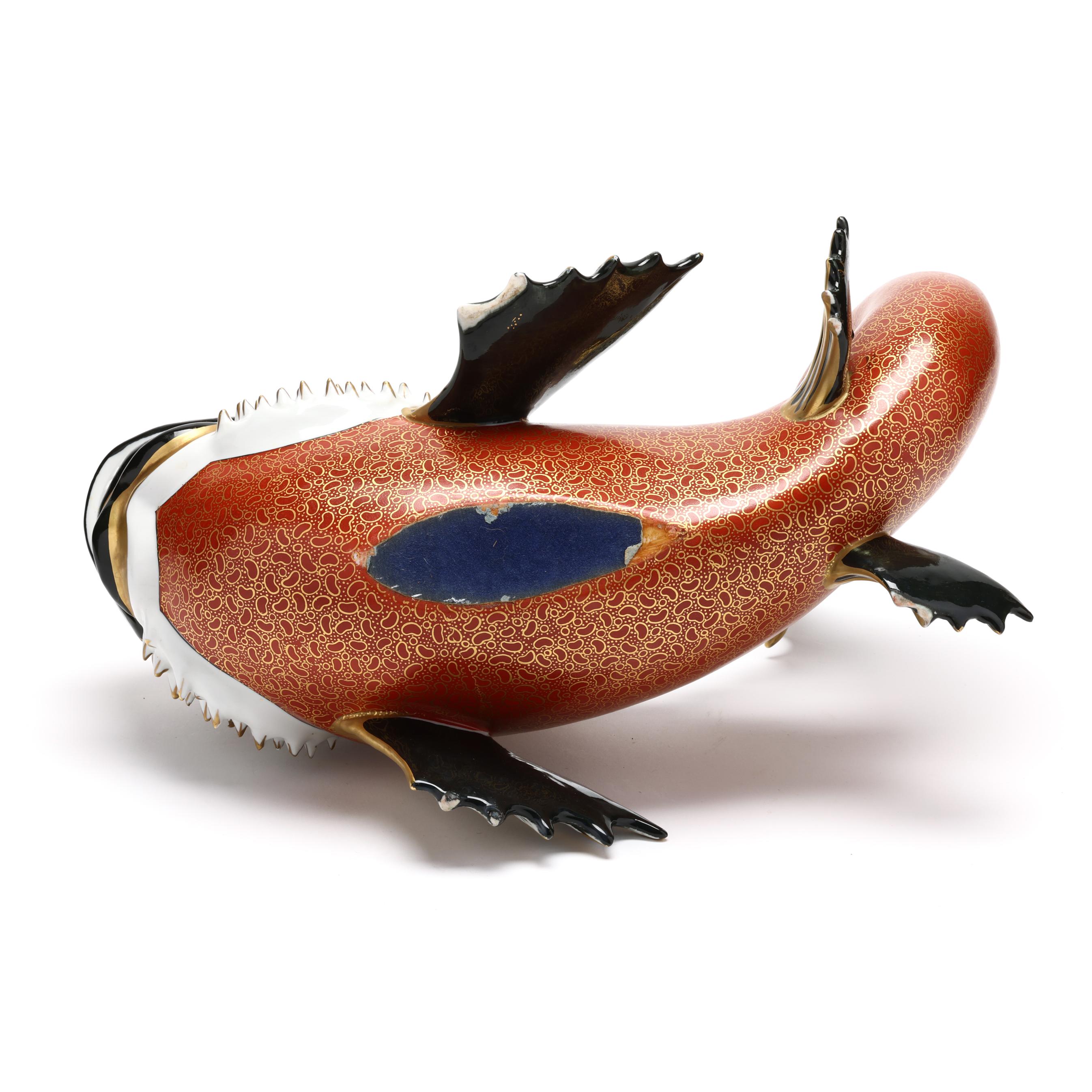 Giulia Mangani for Oggetti Fish Tabletop Sculpture (Lot 1005