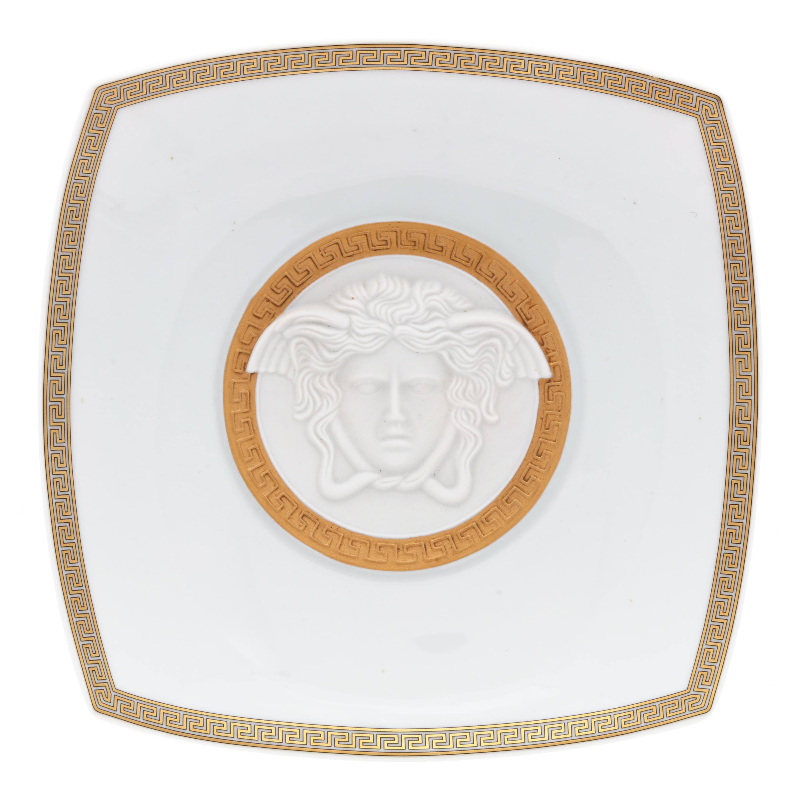 Three Pieces of Versace Gorgona by Rosenthal (Lot 2003 - Art Three Pieces of Versace Gorgona by Rosenthal (Lot 2003 - Art