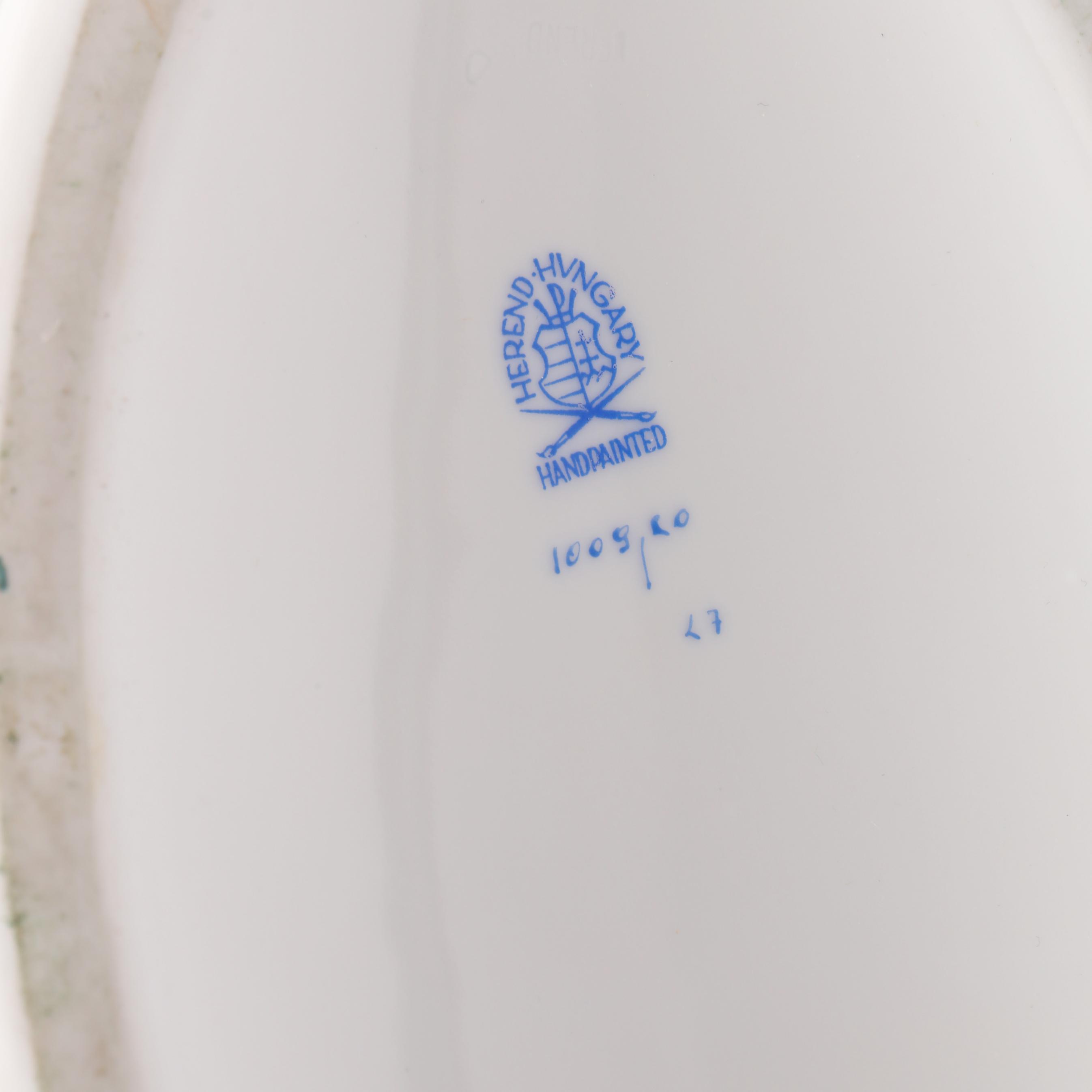 Herend Rothschild Bird Porcelain Tureen (Lot 2160 - )