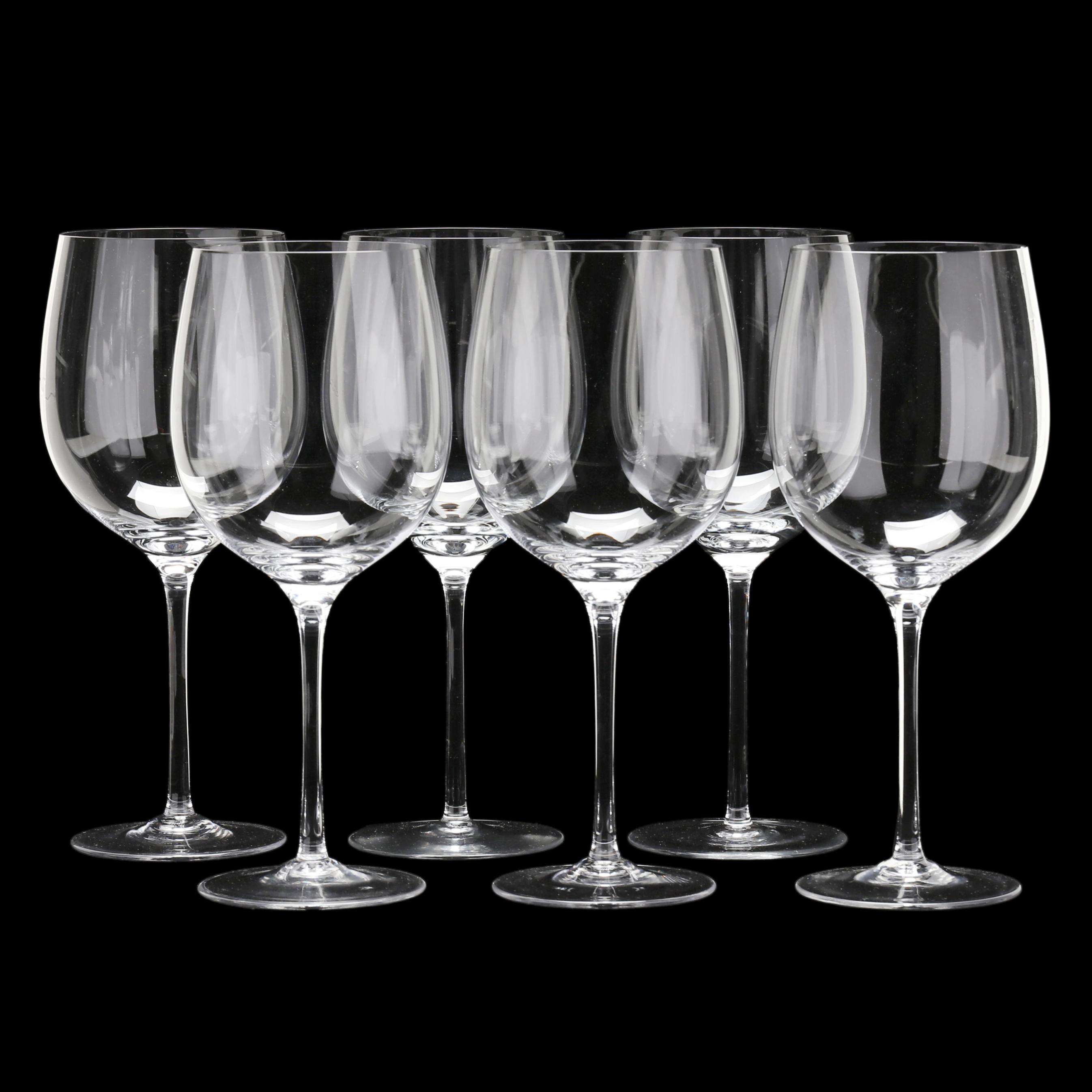 Six William Yeoward Crystal Large Red Wine Goblets (Lot 2023 - )