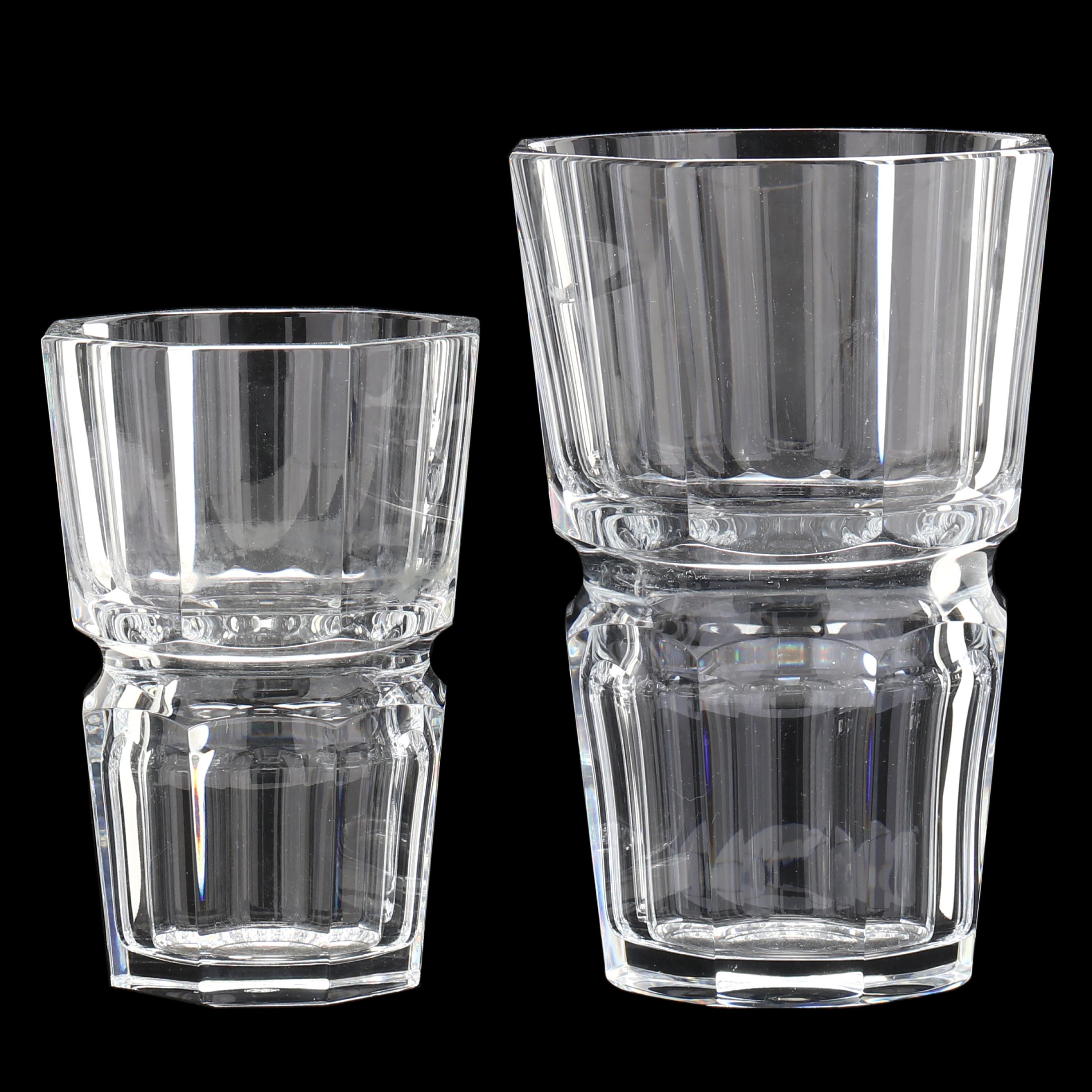 Two Baccarat Edith Crystal Vases (Lot 2086 - )
