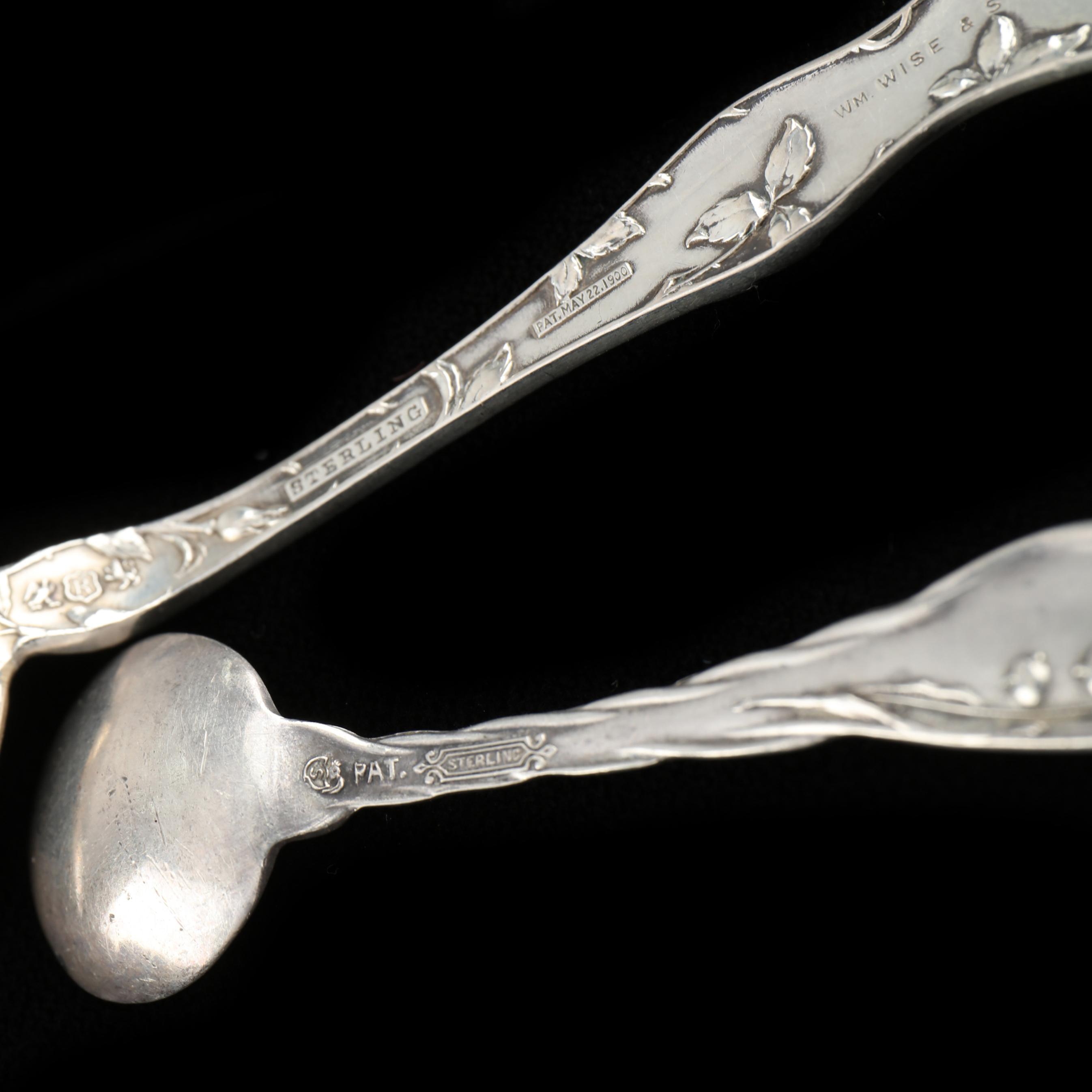 Assortment of Art Nouveau Style Sterling Silver Flatware (Lot 4344