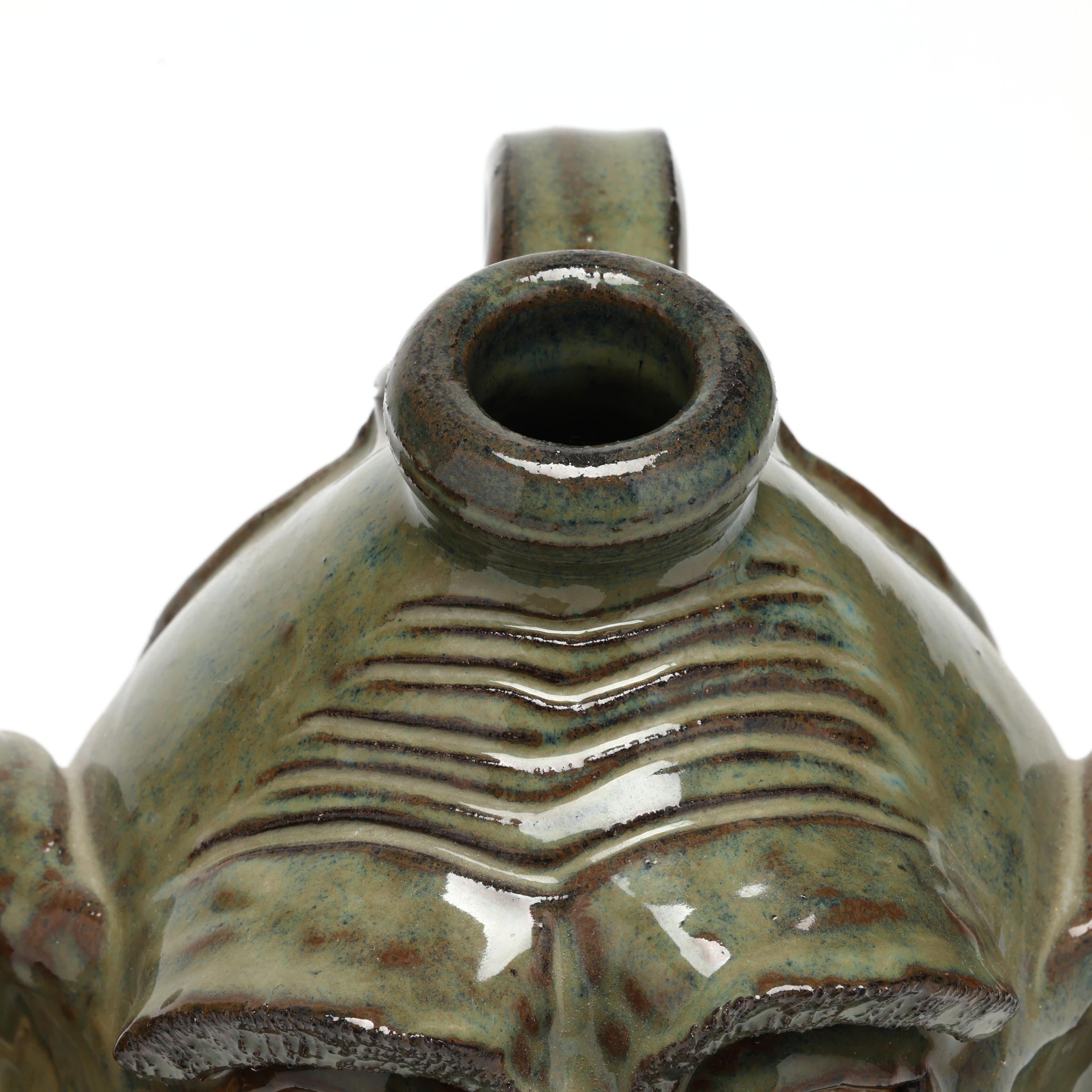 Two Dwayne Crocker, Georgia, Face Jugs (Lot 1012 - November Estate