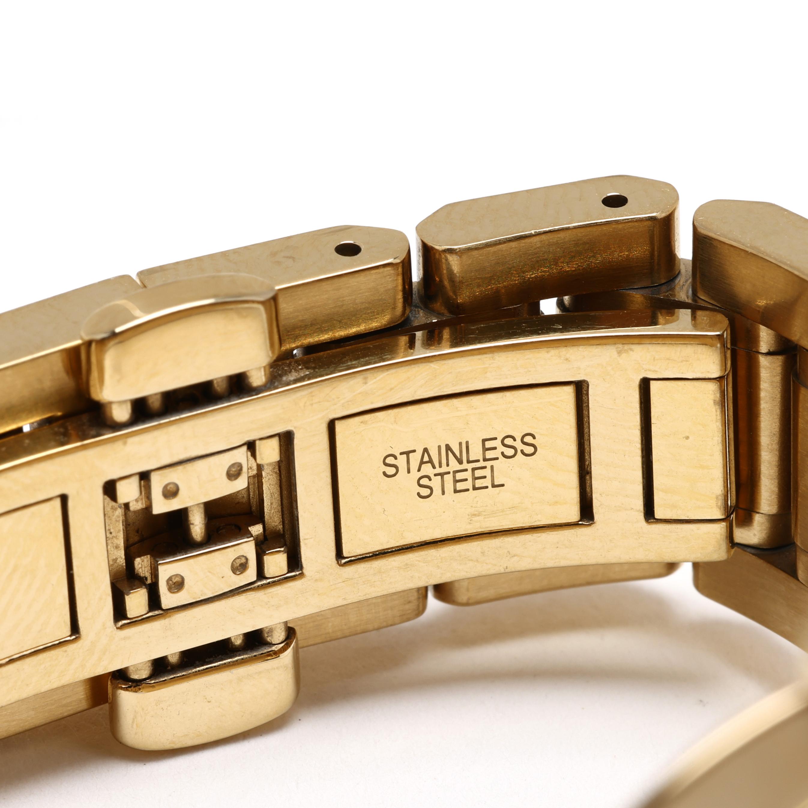 Gold-Toned Stainless Steel The City Watch, Burberry (Lot 3278
