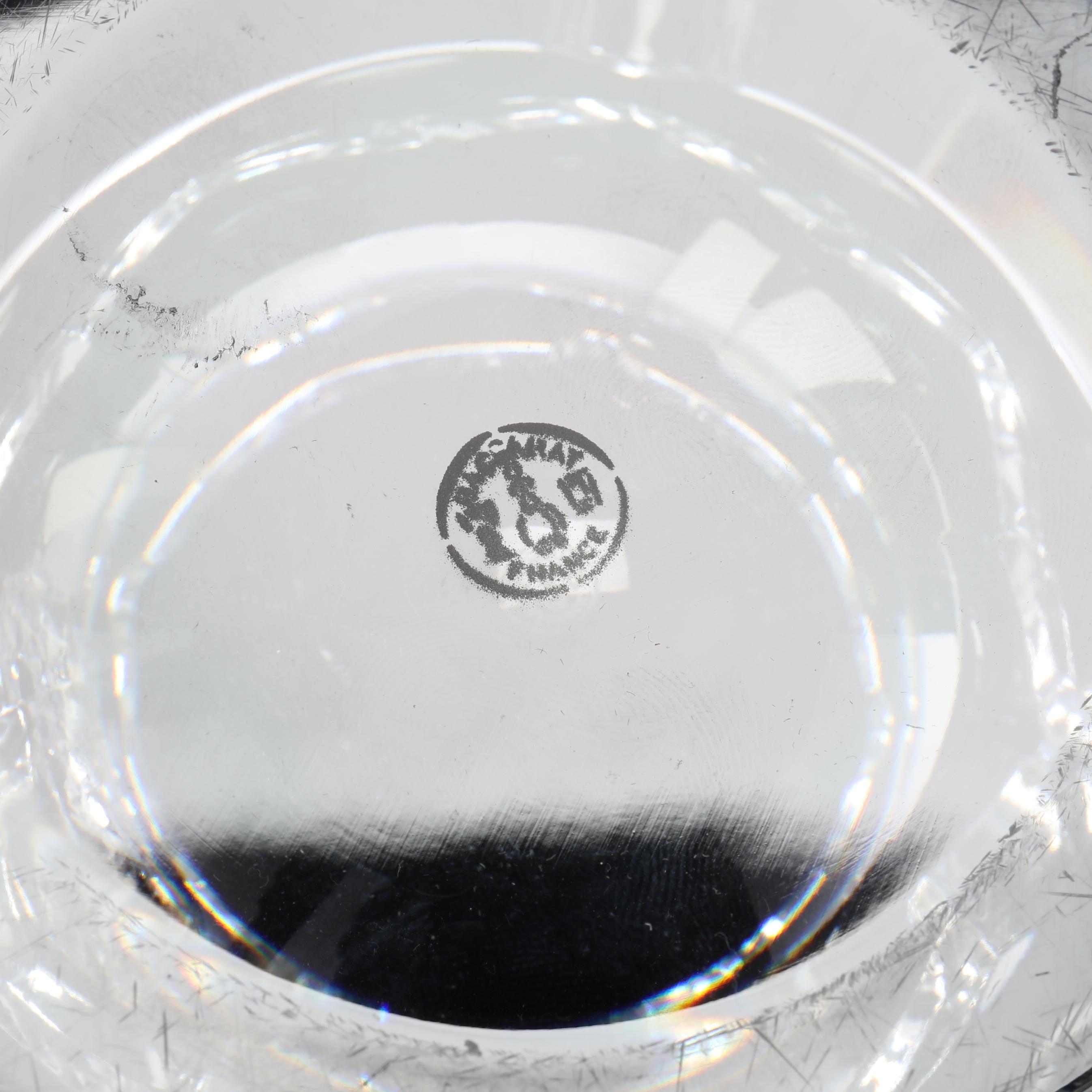 Two Baccarat Crystal Ashtrays (Lot 2094 - )