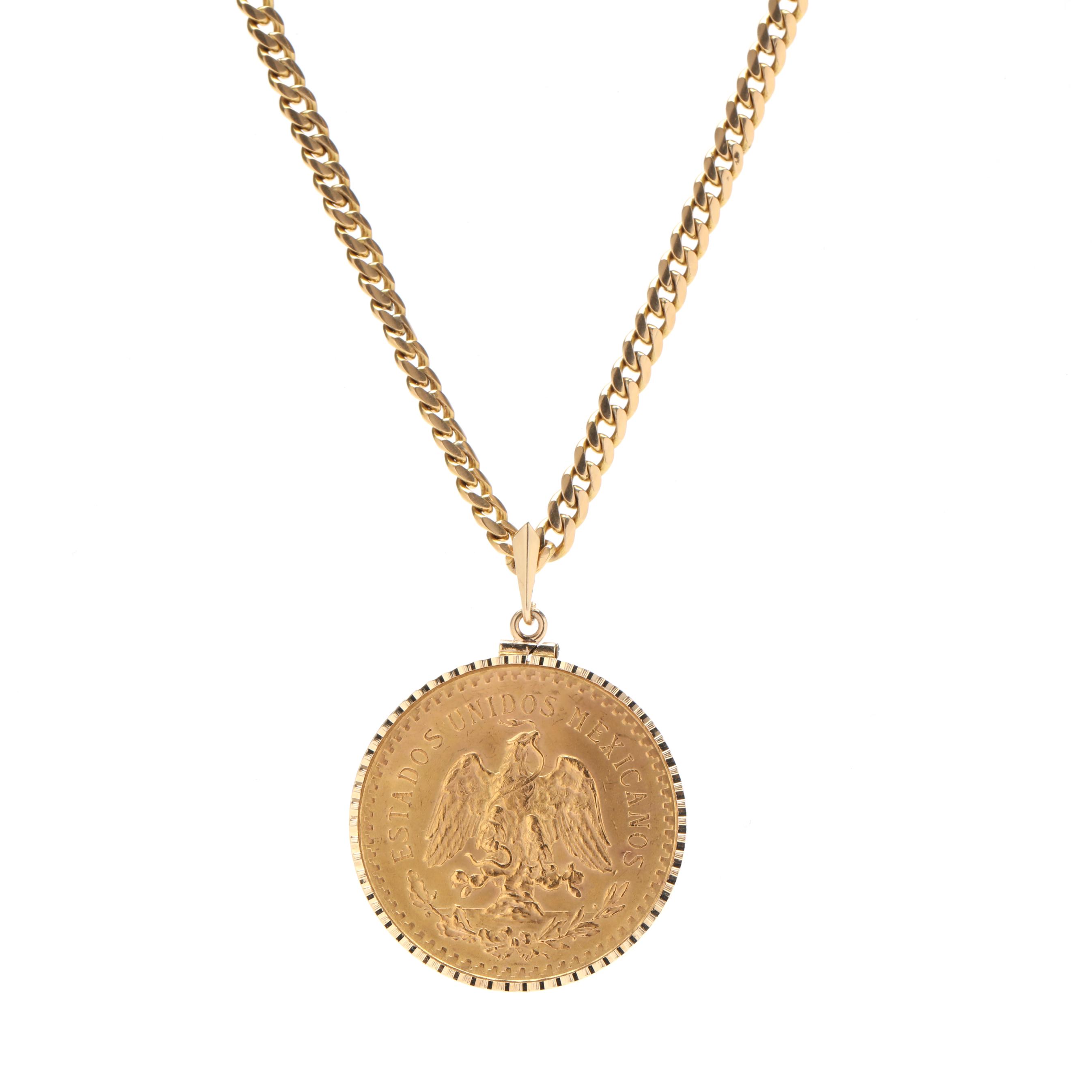 ★送料・関税込★VINTAGE HOLLYWOOD★Natural Coin Necklace★ 1921 Morgan Silver Dollar Cut Coin Necklace - Silver State