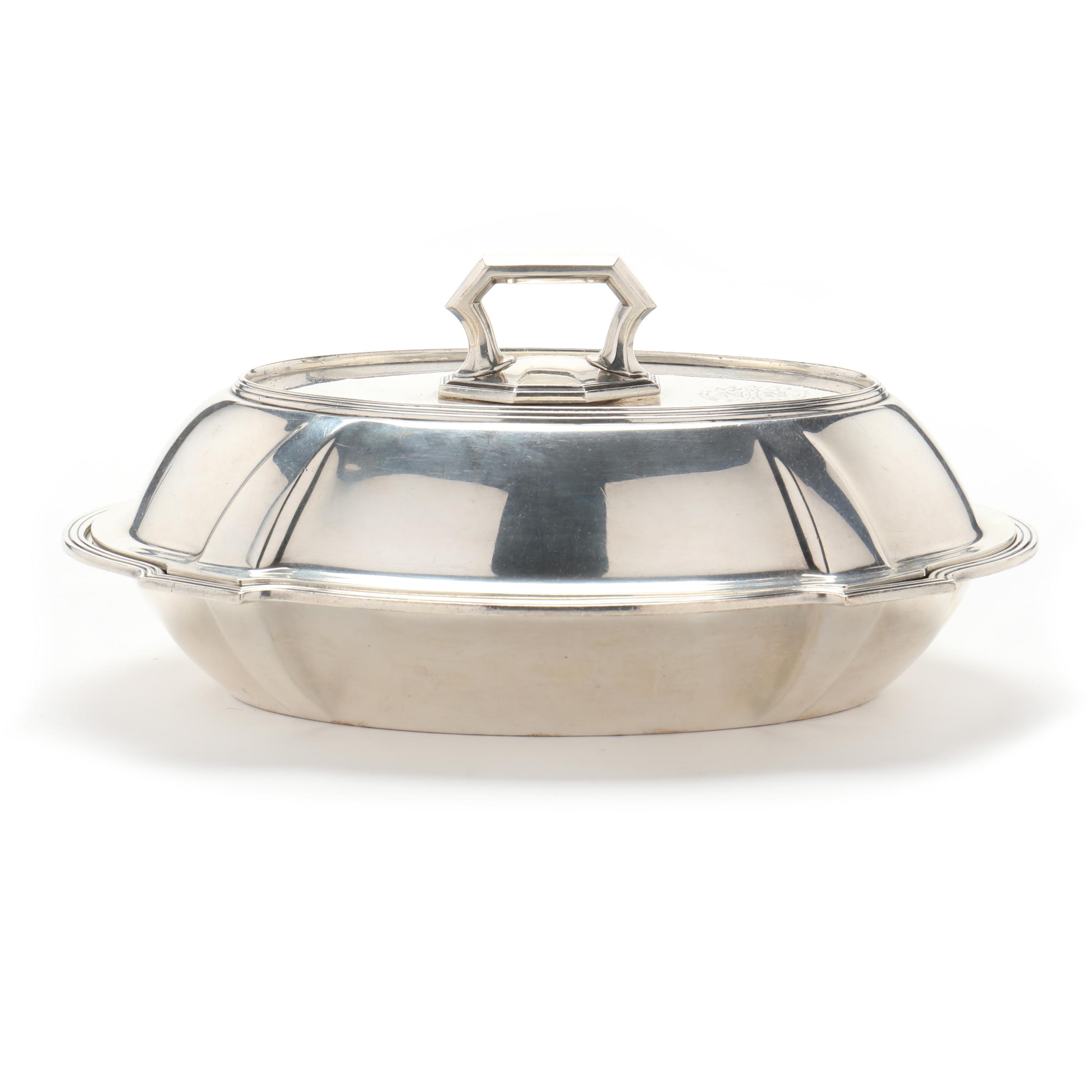 Gorham Plymouth Sterling Silver Vegetable Dish with Cover (Lot