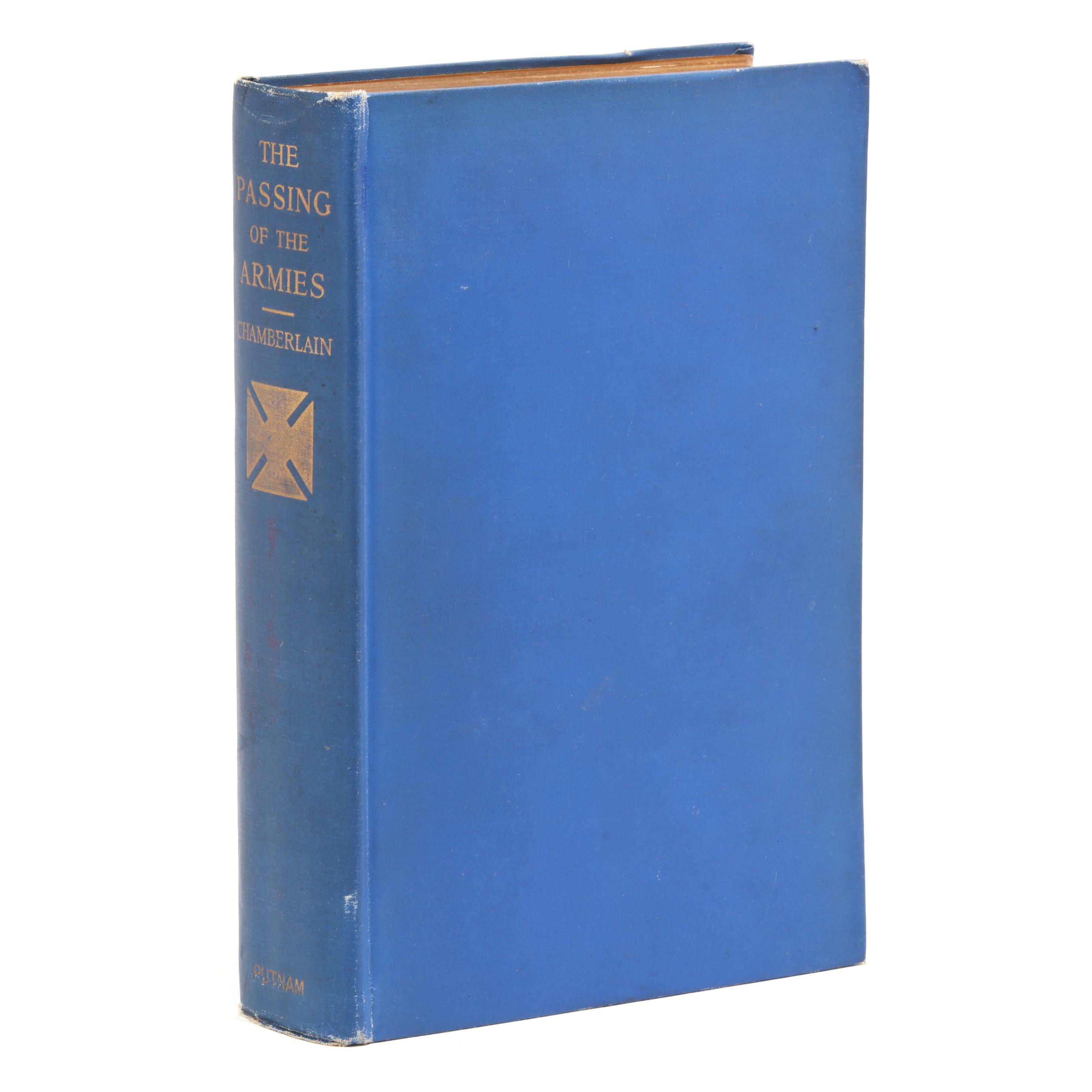 First Edition of Chamberlain's Scarce Civil War Memoir The Passing