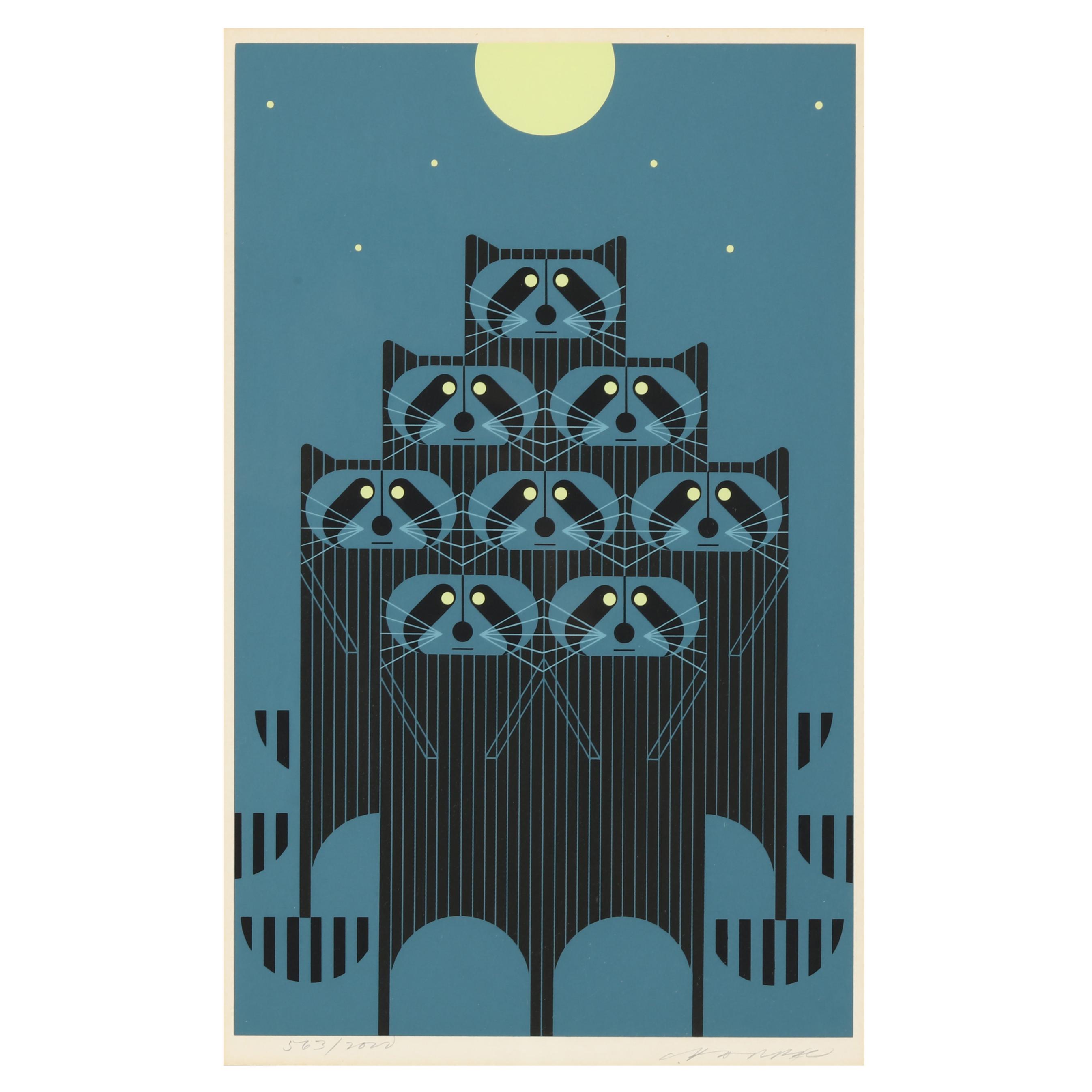 チャーリー・ハーパー　Charley Harper Charley Harper (American, 1922-2007), Raccpac (Lot 1410