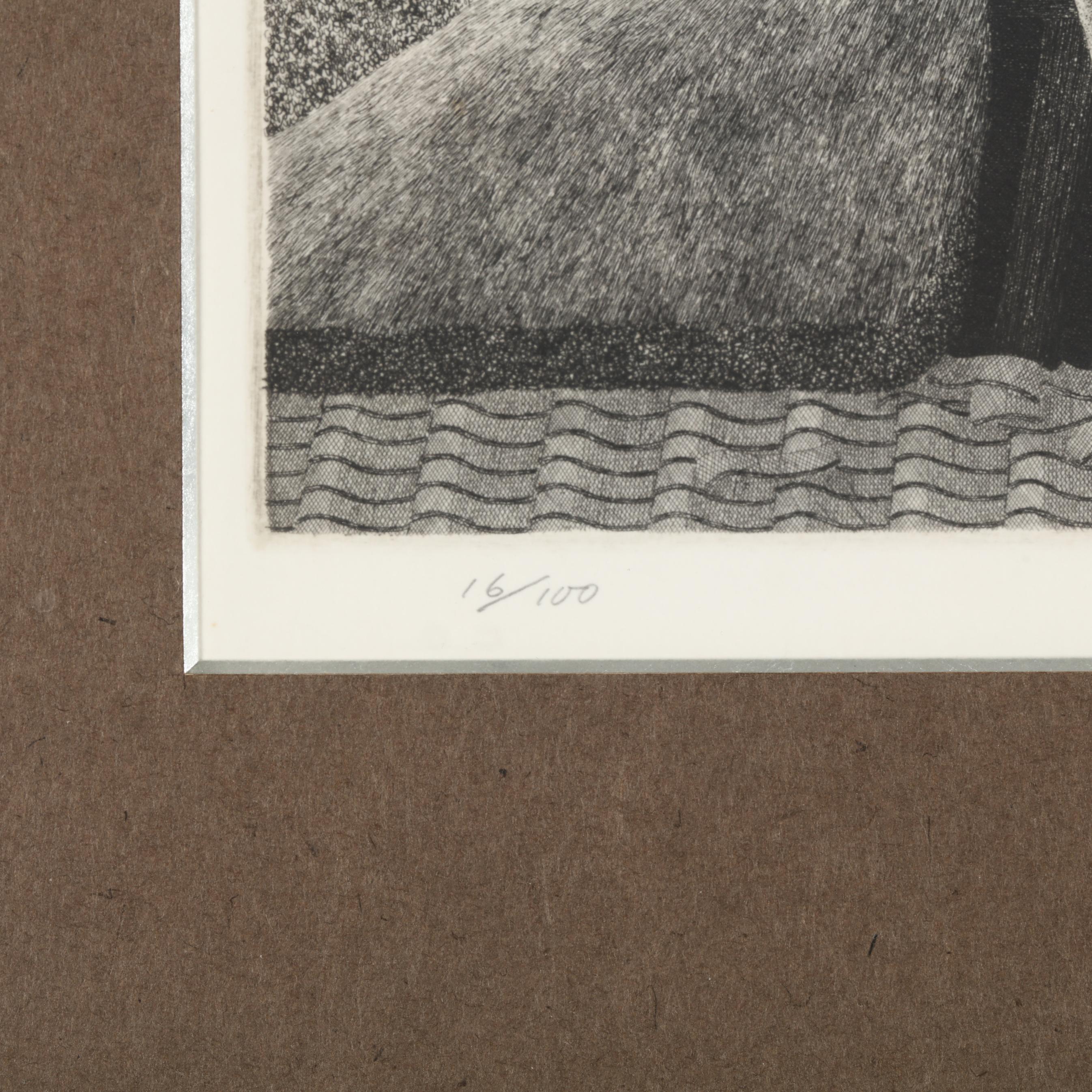 Tanaka Ryohei (Japanese, 1933-2019), Roof with Chimney (Lot 6070 - )
