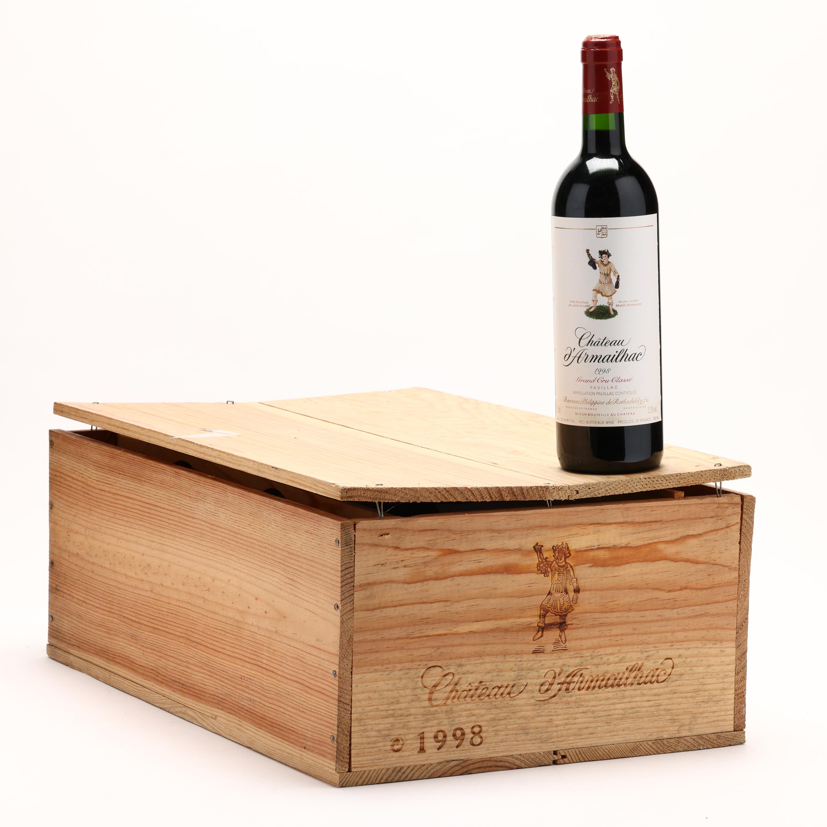 Chateau d'Armailhac - Vintage 1998 (Lot 9016 - Fine Wine