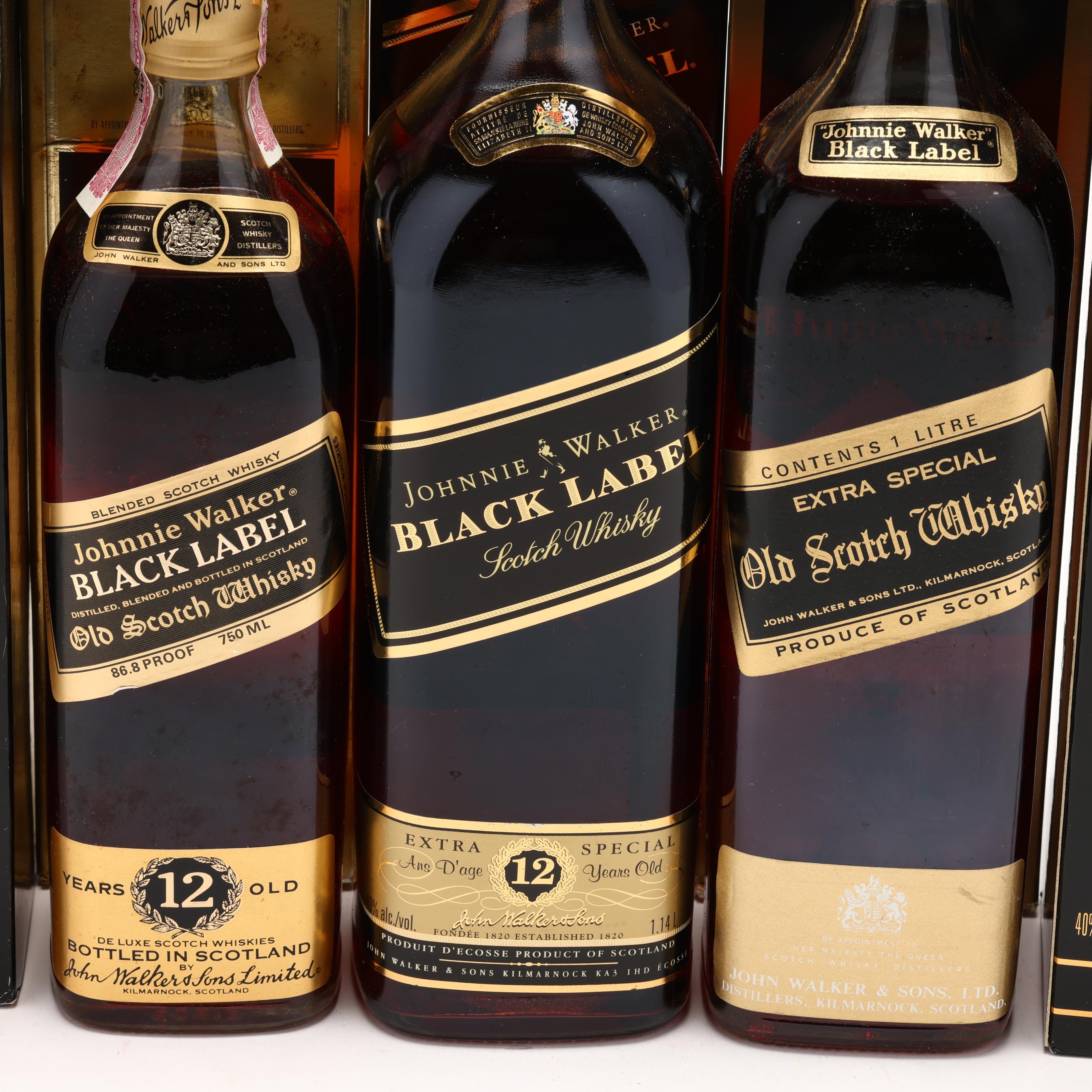 Johnnie Walker Scotch Whisky, Black Label (Lot 1291 - Rare Spirits