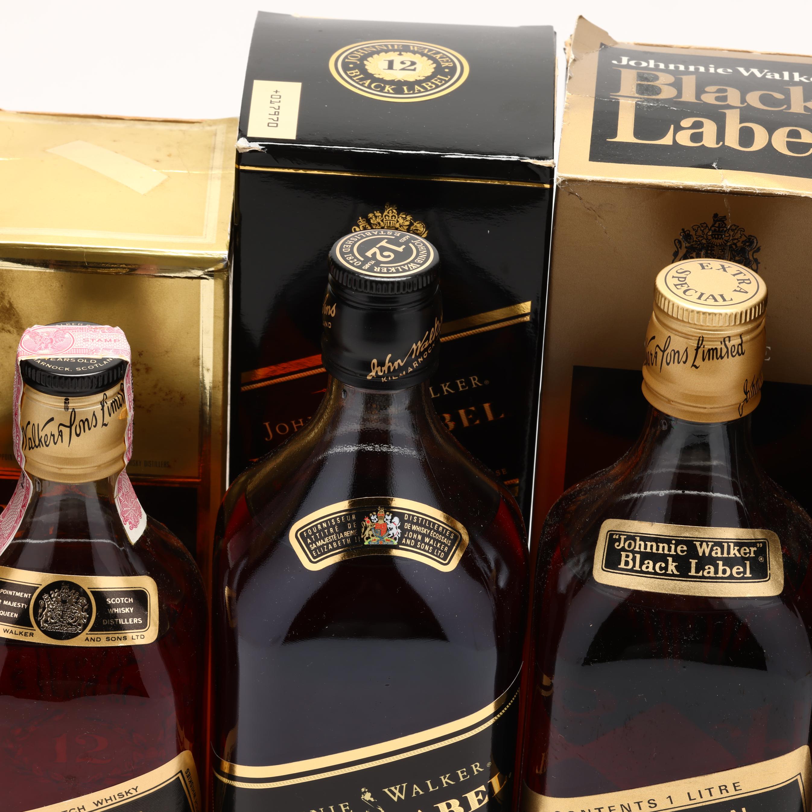 Johnnie Walker Scotch Whisky, Black Label (Lot 1291 - Rare Spirits