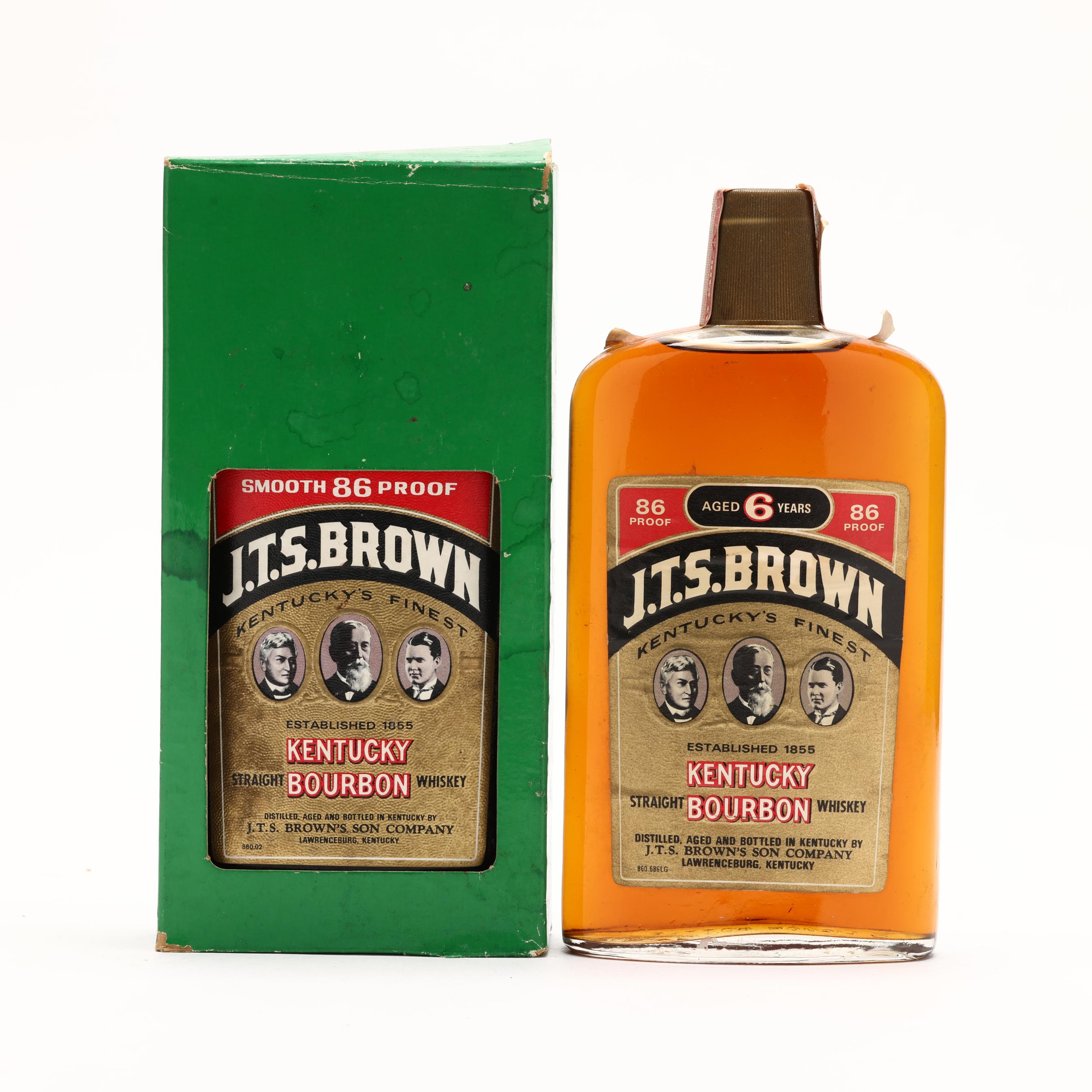 J.T.S. Brown バーボン - BROWN Bourbon JTS 6年 700ml Whiskey 0