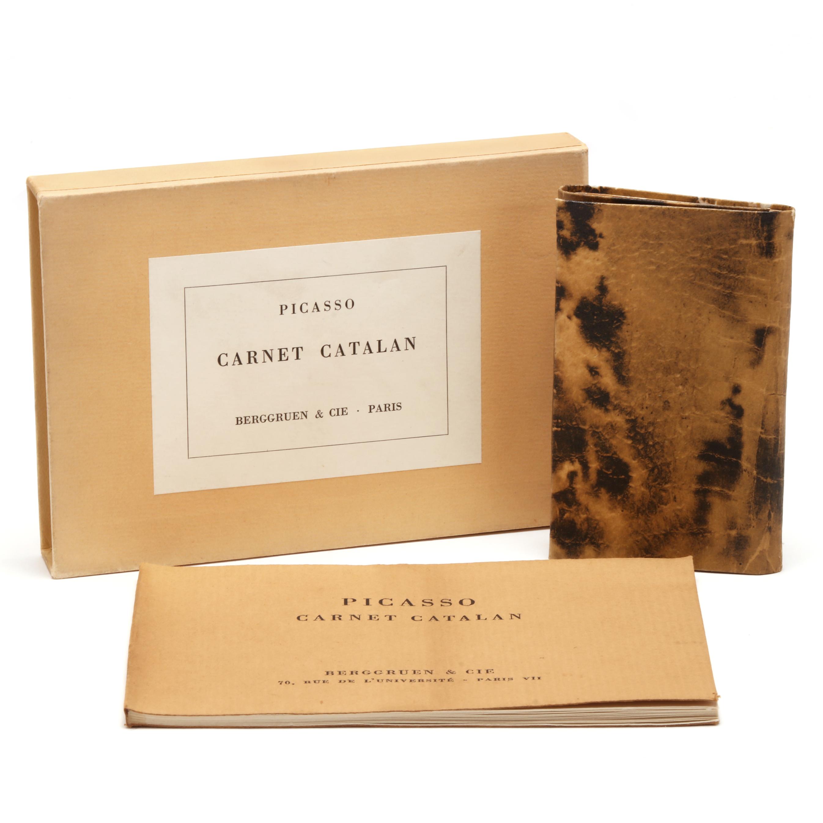 Pablo Picasso, Carnet Catalan, Limited Edition Facsimile
